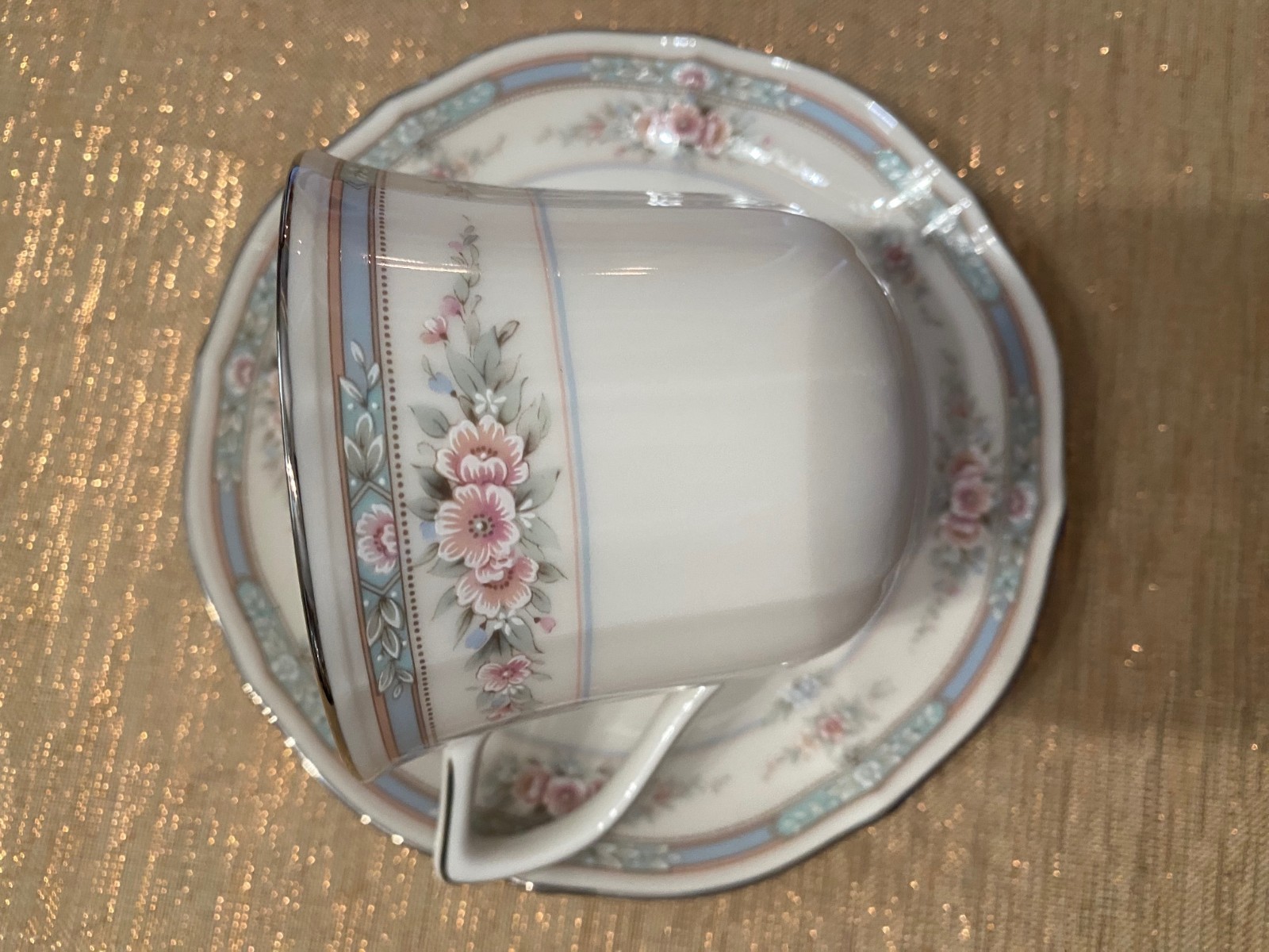 Noritake China Rothschild 7293 Porcelain 5 PC Dinnerware Set Excellent (Have 8)