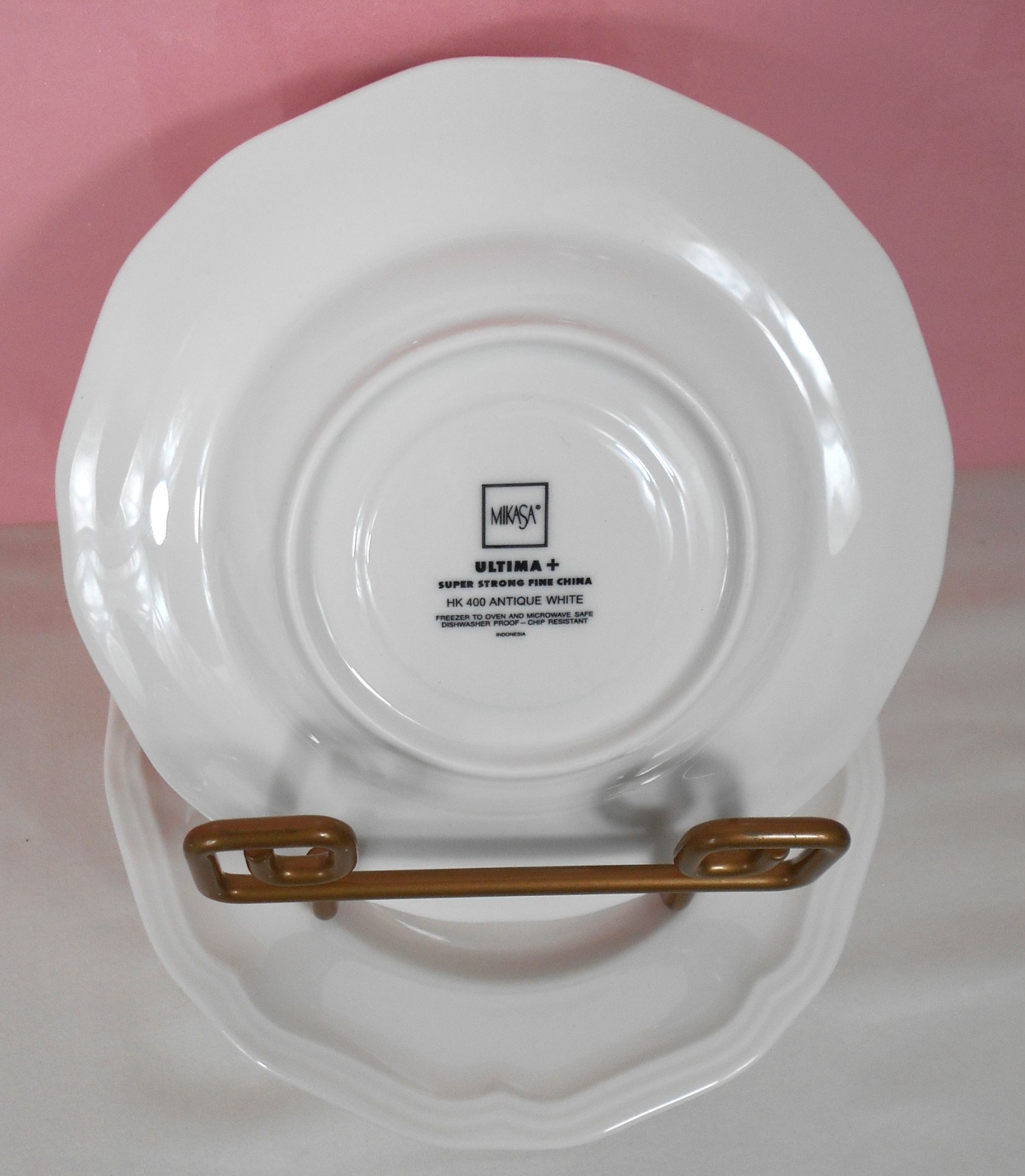 Mikasa Ultima + Plus HK400_Super Strong_Antique White_ 9 1/4 Inches_1 Soup Bowl_
