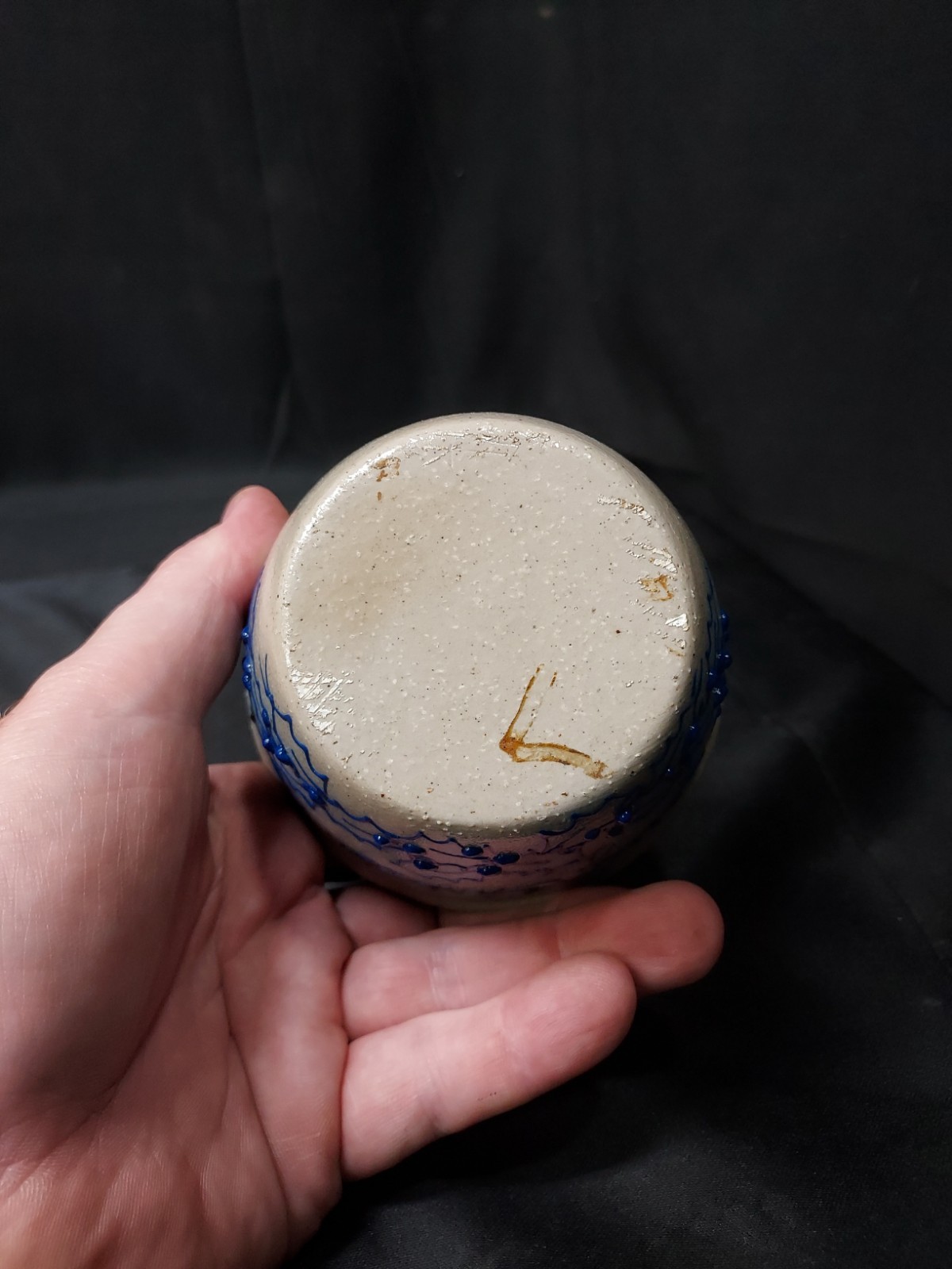 1994 Salmon Falls Stoneware MERRY CHRISTMAS Small Custard Cup Bowl Holly Berry