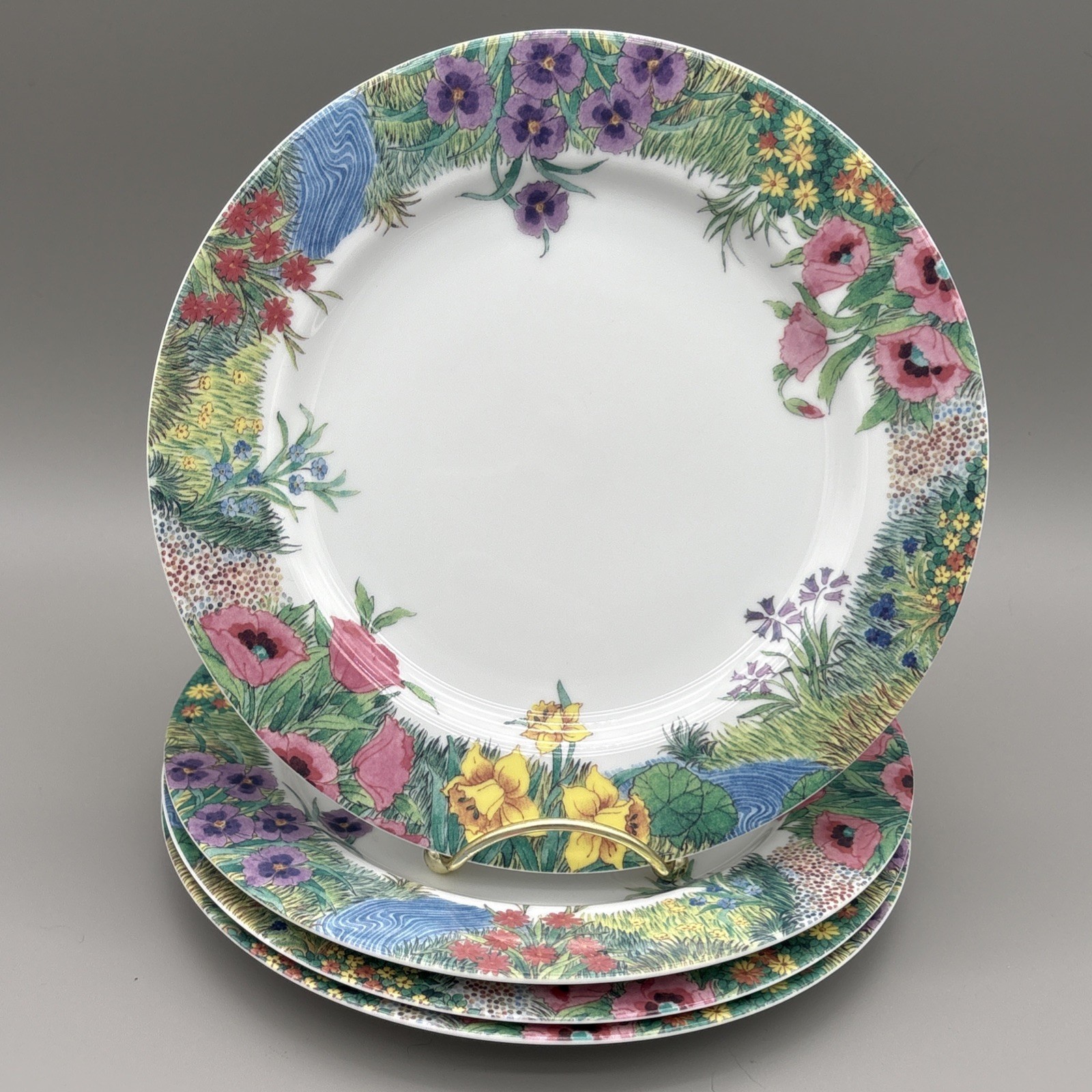 Nikko Fine China SECRET GARDEN Davir 8 1/8″ Salad Dessert Plate Replacement