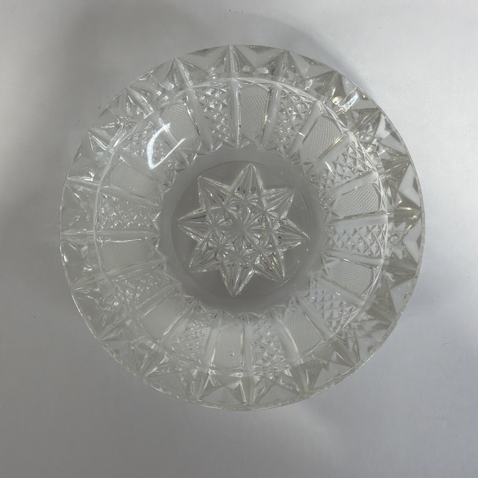 Waterford Crystal Lismore Cut 5″ Crystal Round Party Dish with Original Box