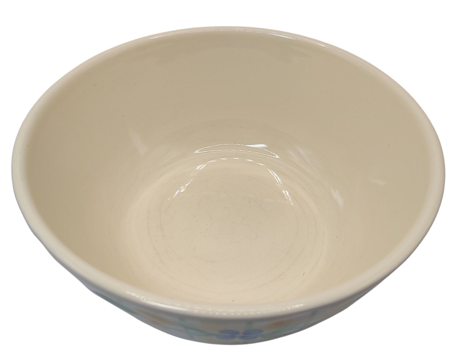 Vintage Pfaltzgraff Serving Bowl Summer Breeze Textured Basket Weave SEE