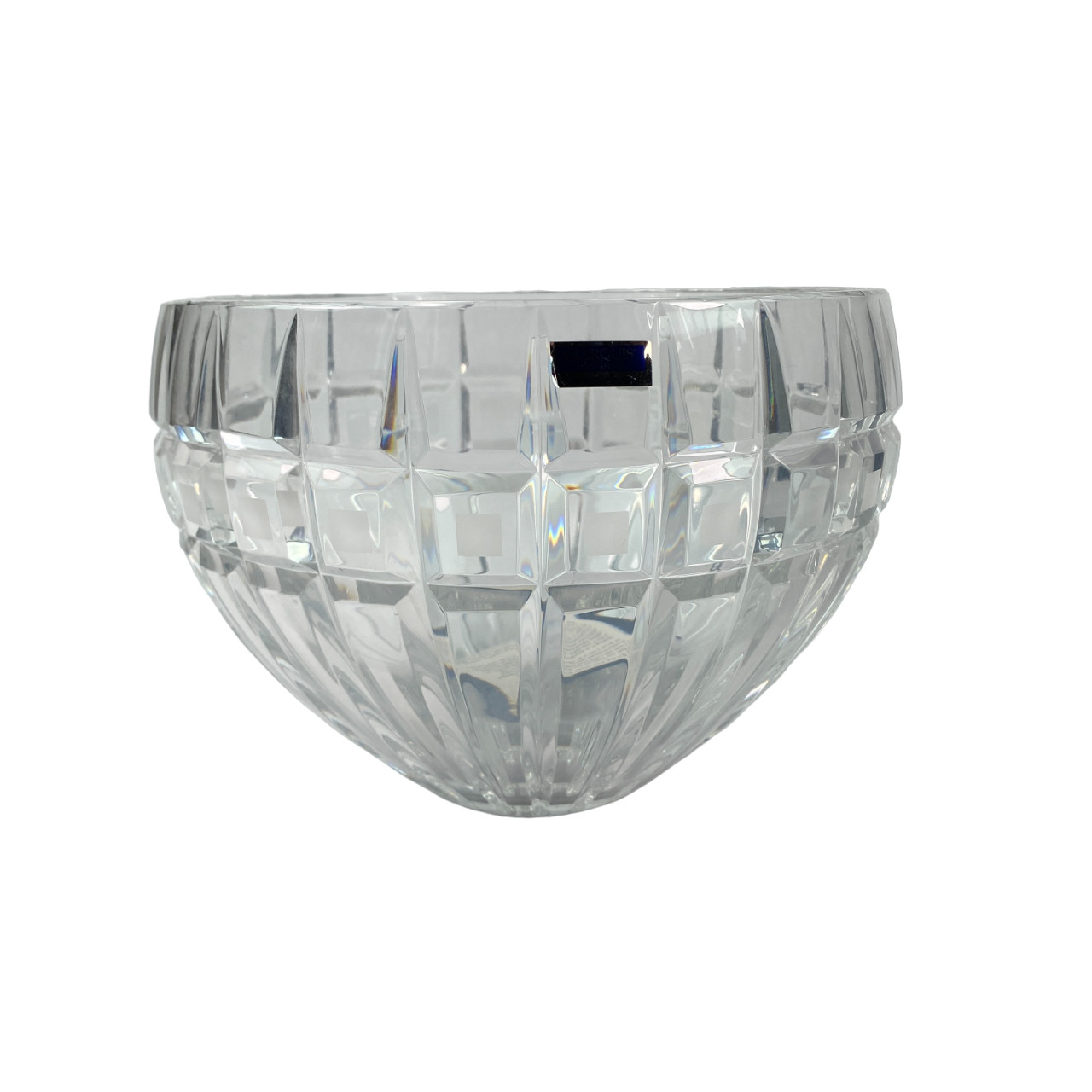 Marquis By Waterford Crystal Quadrata Bowl 7.5” Diameter Made In Poland
