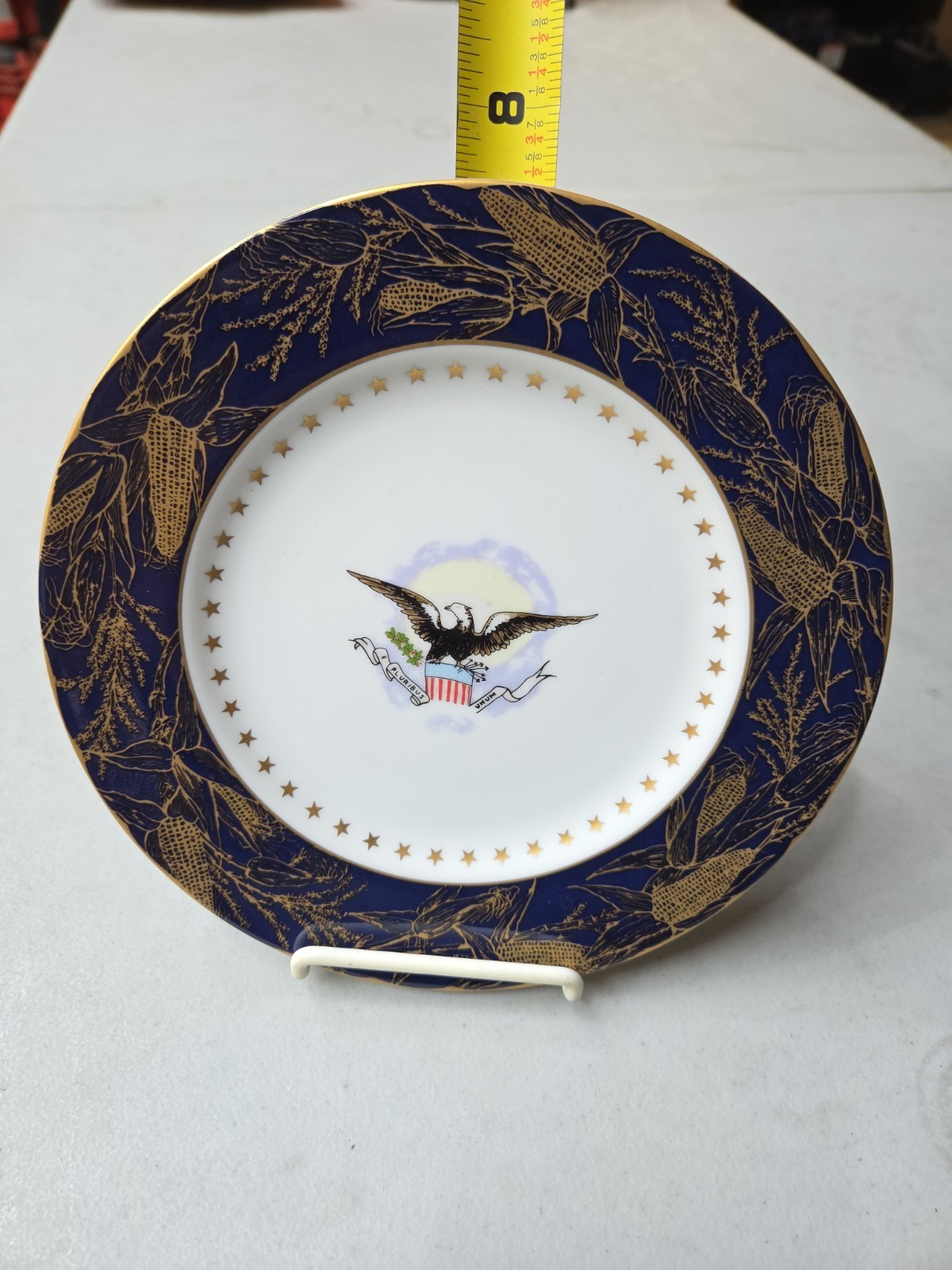 RARE Benjamin Harrison 1889-1893 Re-Creation Of The White House China Pattern VC
