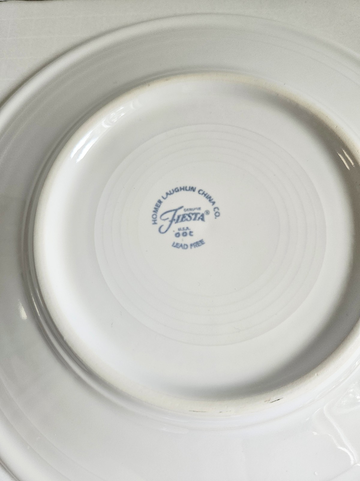 Fiesta Ware Child’s 3 Pc China Set Some Bunny’s Been Eating Out of my Fiesta