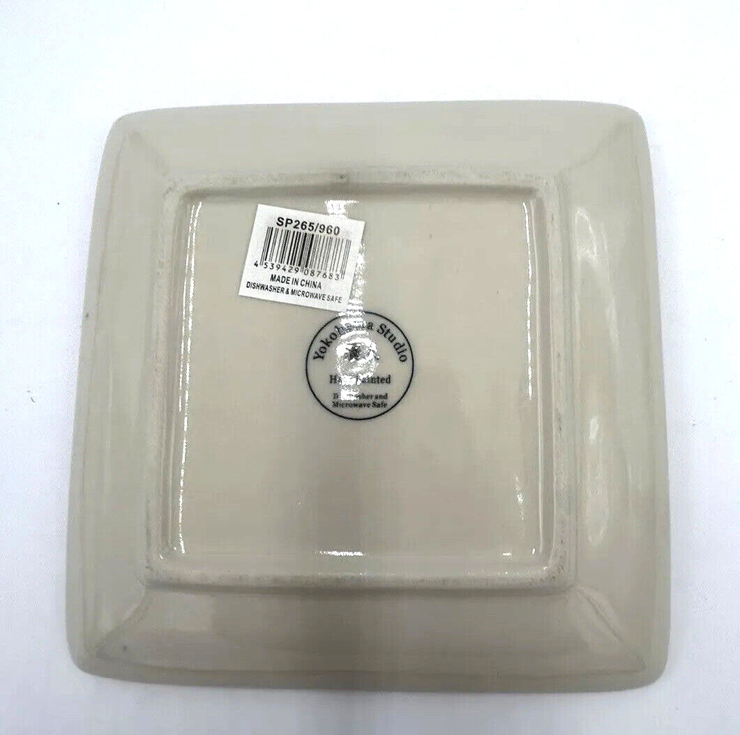 Yokohama Studio Sushi Plate – Miyabi – Hand Painted
