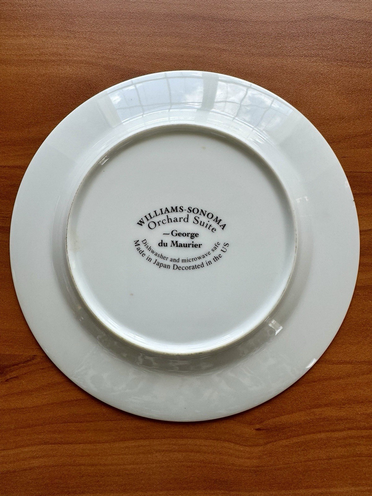 Williams Sonoma Plates 8” Appetizer Fruit Orchard Suite w/ Poetry