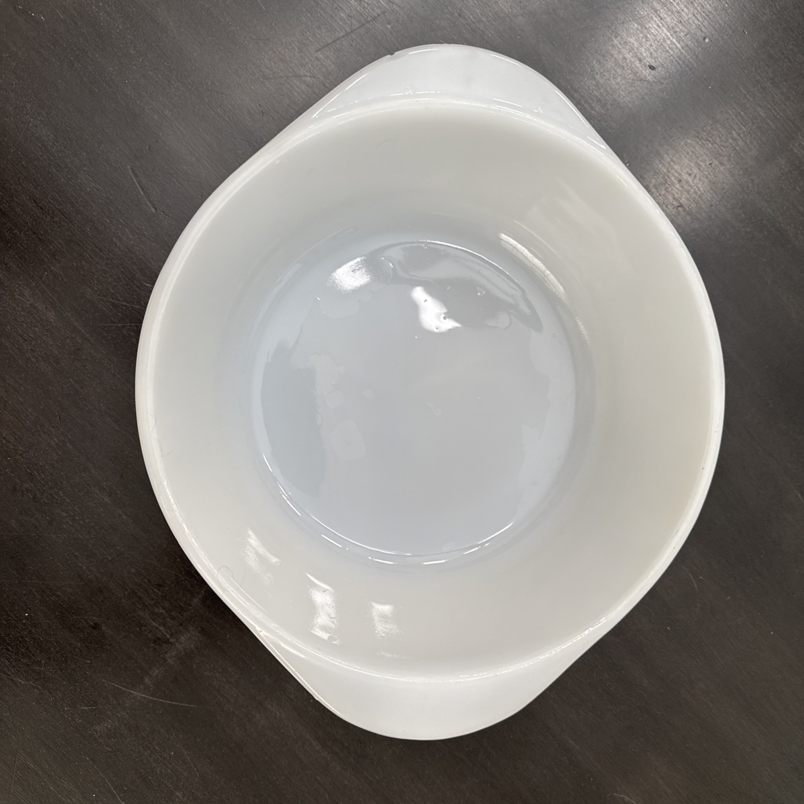 Vintage Glassbake Casserole Dish 1 1/2 Quart J2600 Green Daisy