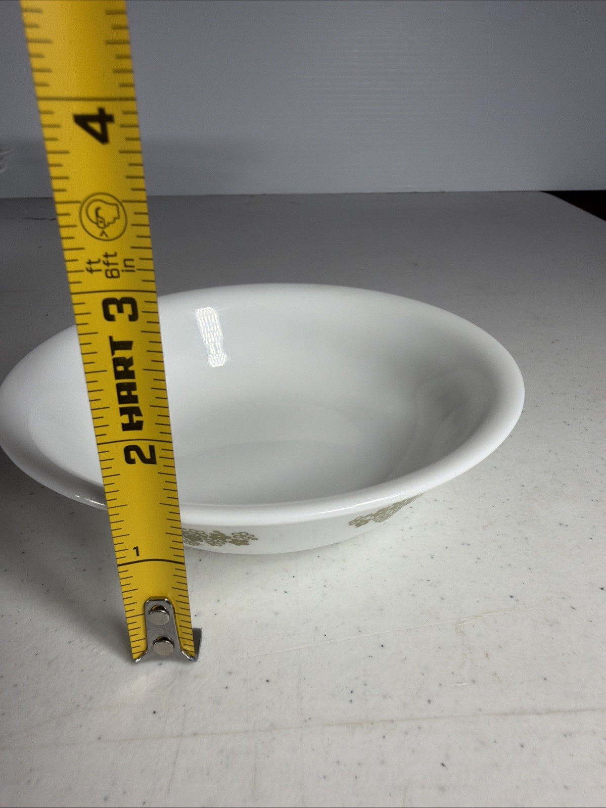Set of 4 Corelle Crazy Daisy Fruit/Dessert Bowl 5 1/4″ Diameter Vintage