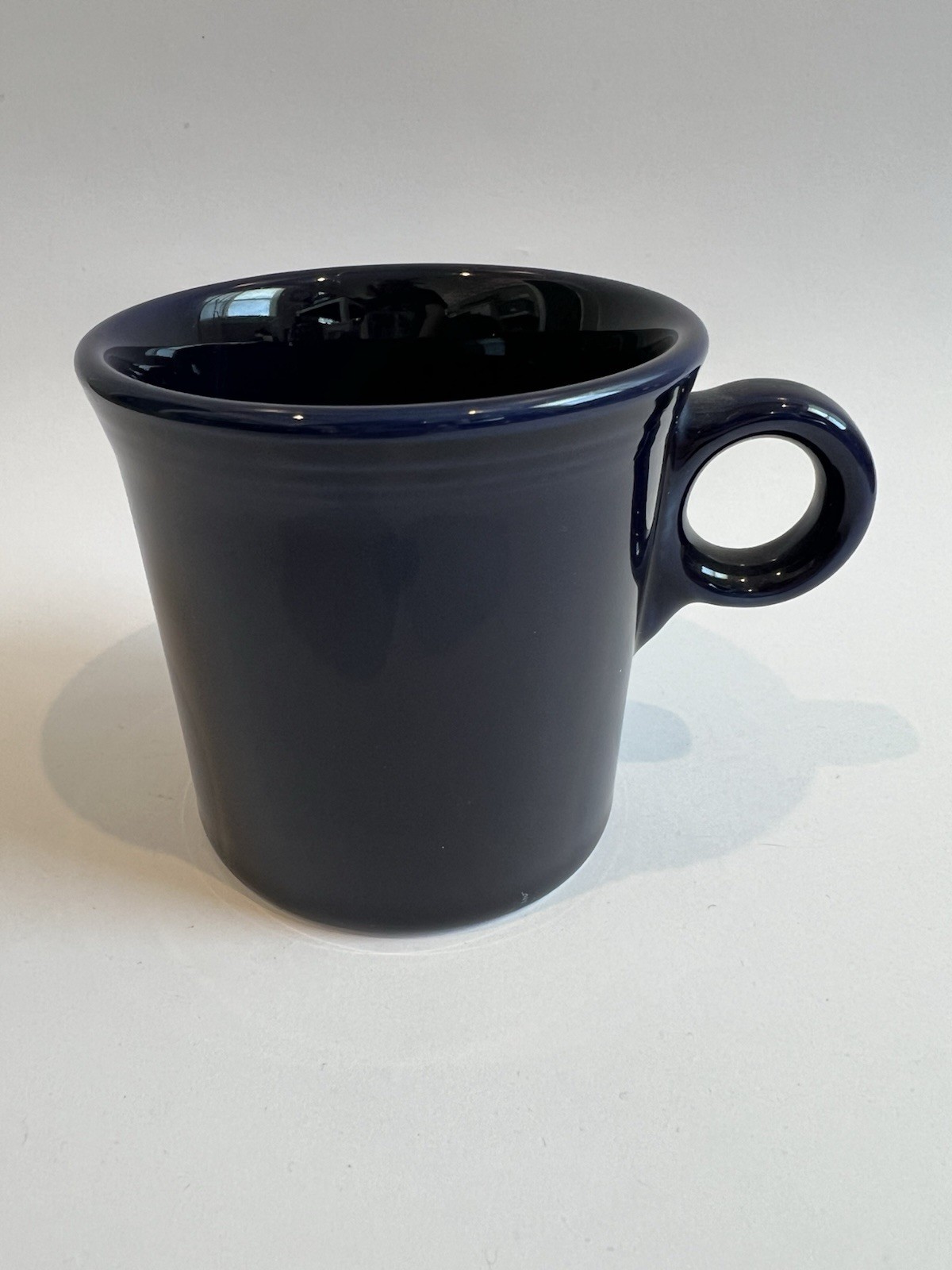 Fiestaware Coffee Cup Tom & Jerry O-Ring Handle Mug Fiesta Ware Cobalt Blue #105