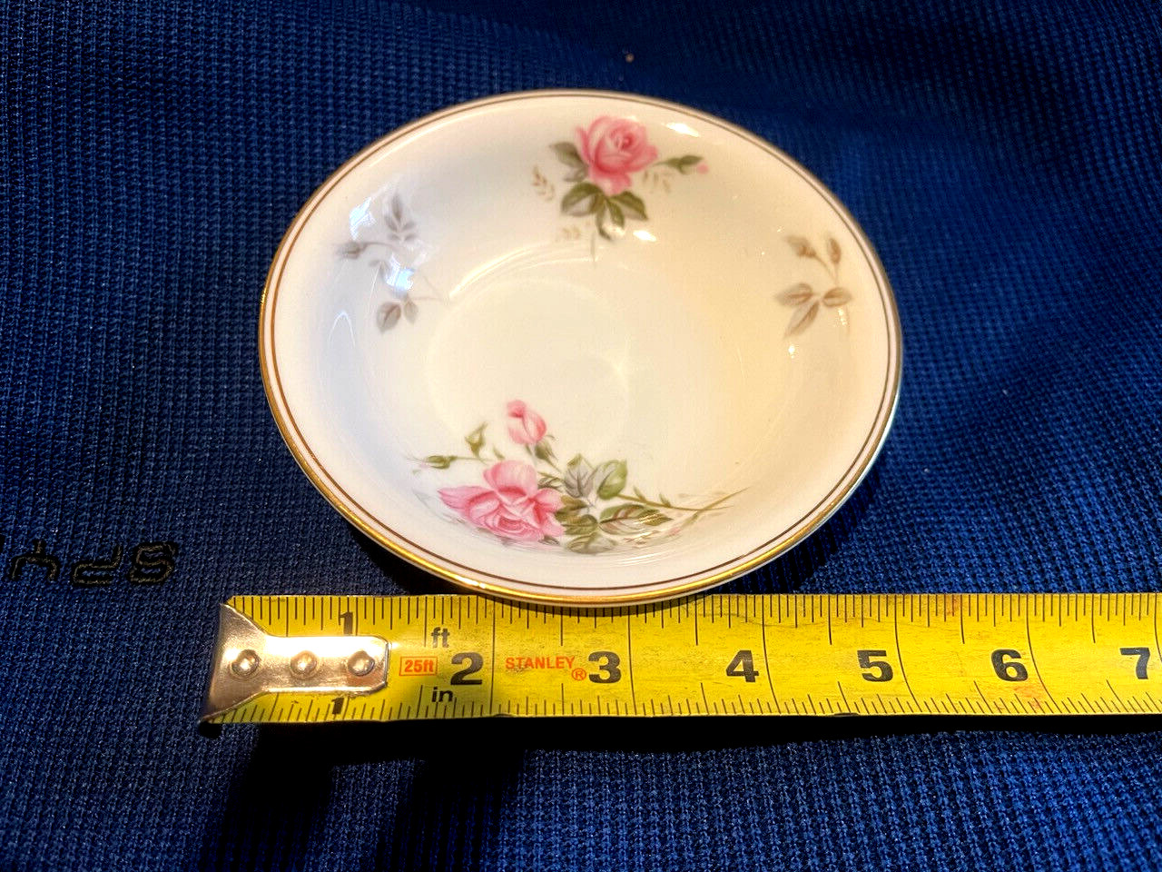 1960’s Noritake China Japan #5460 Rosa Pattern Small Desert Bowl 5 1/2 inches