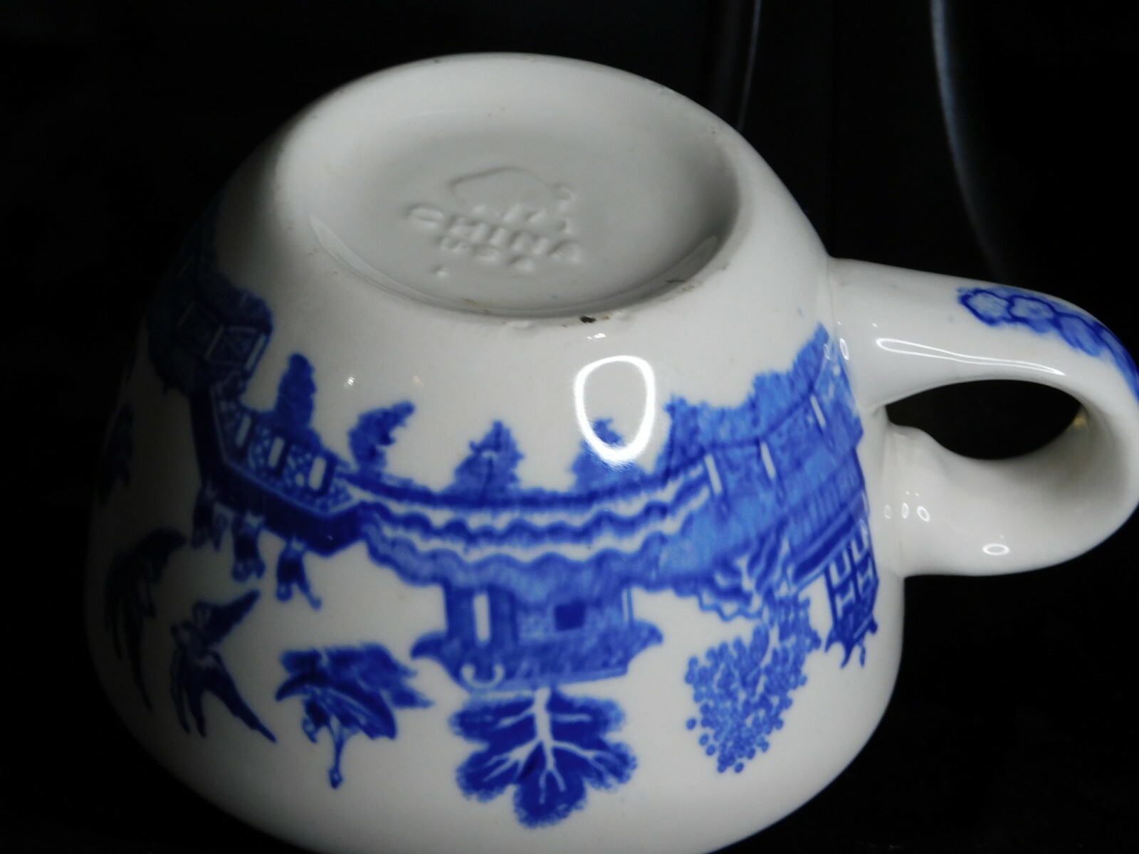 Buffalo China Blue Willow Cup