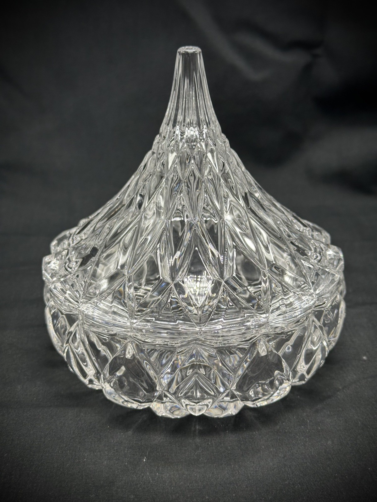 Hershey’s Kisses Shannon Godinger Crystal Clear Covered Candy Dish