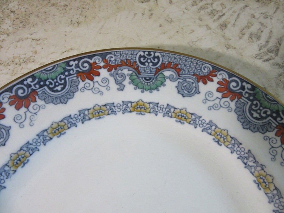 Antique Wedgwood Yokohama 10″ dinner plate