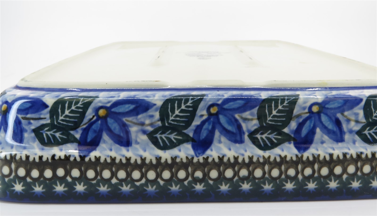 2007 Unikat Polish Pottery Ultimate Bakeware Dish 1864 Teresa Andrukiewicz 11″
