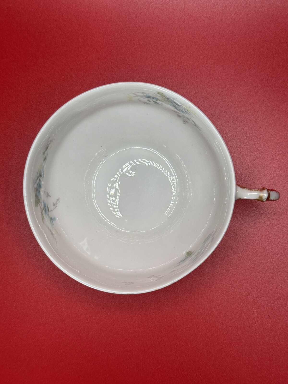 Antique Limoges Haviland France Hand-Painted Cup and Saucer Set, A.F. Wylie Mark