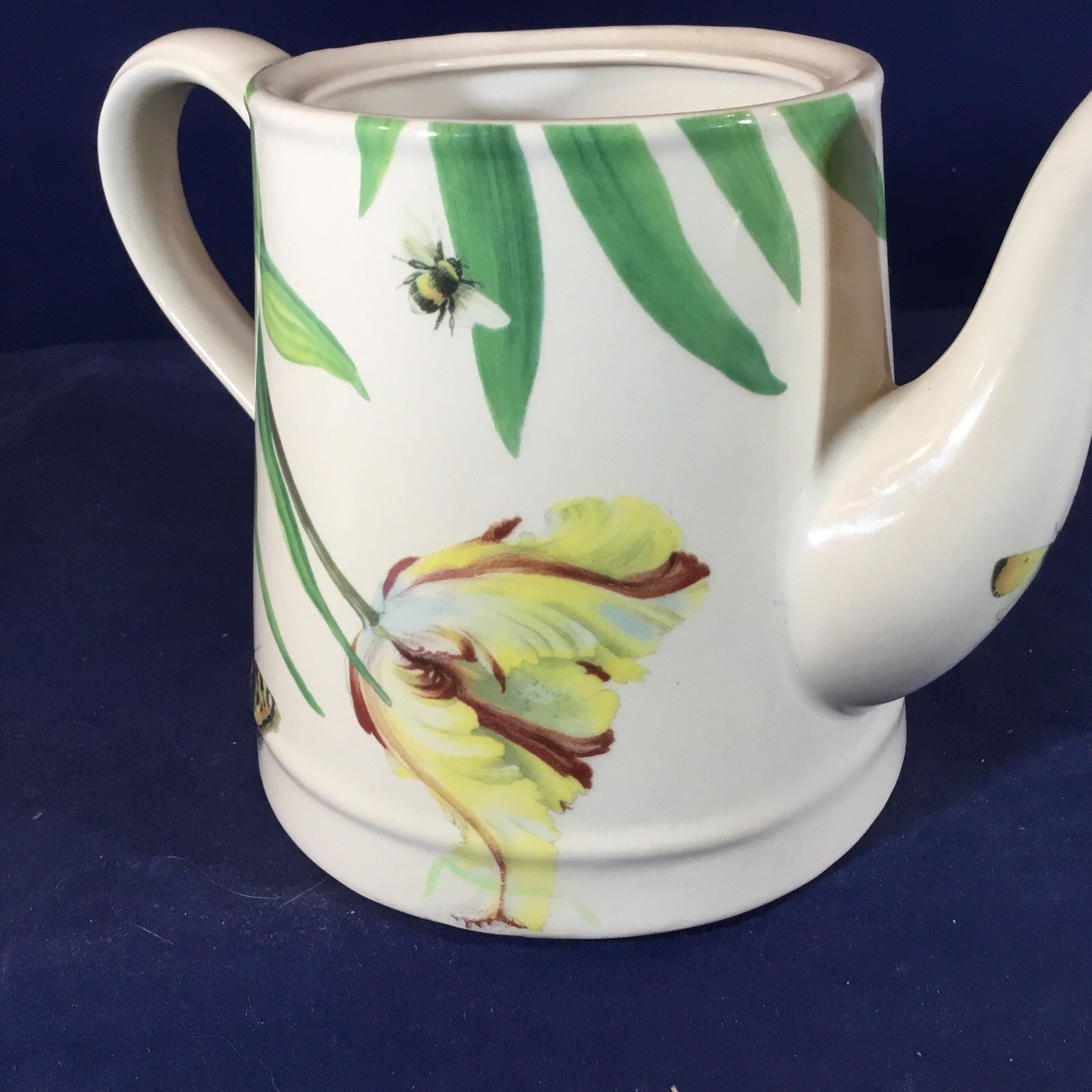 SPODE Porcelain ‘Floral Haven’ COFFEE or TEA POT w Butterflies Bees Model S3767
