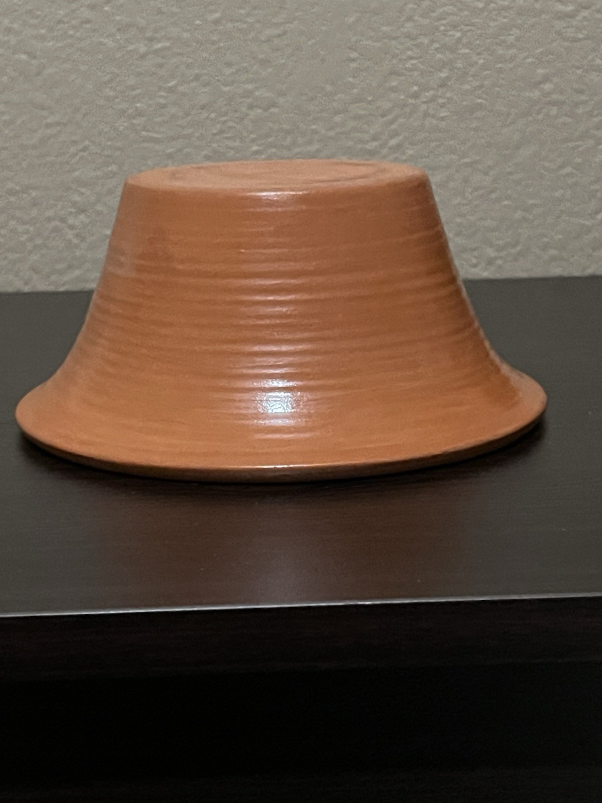 Vintage Redware Terracotta Spanish Art Pottery Bowl