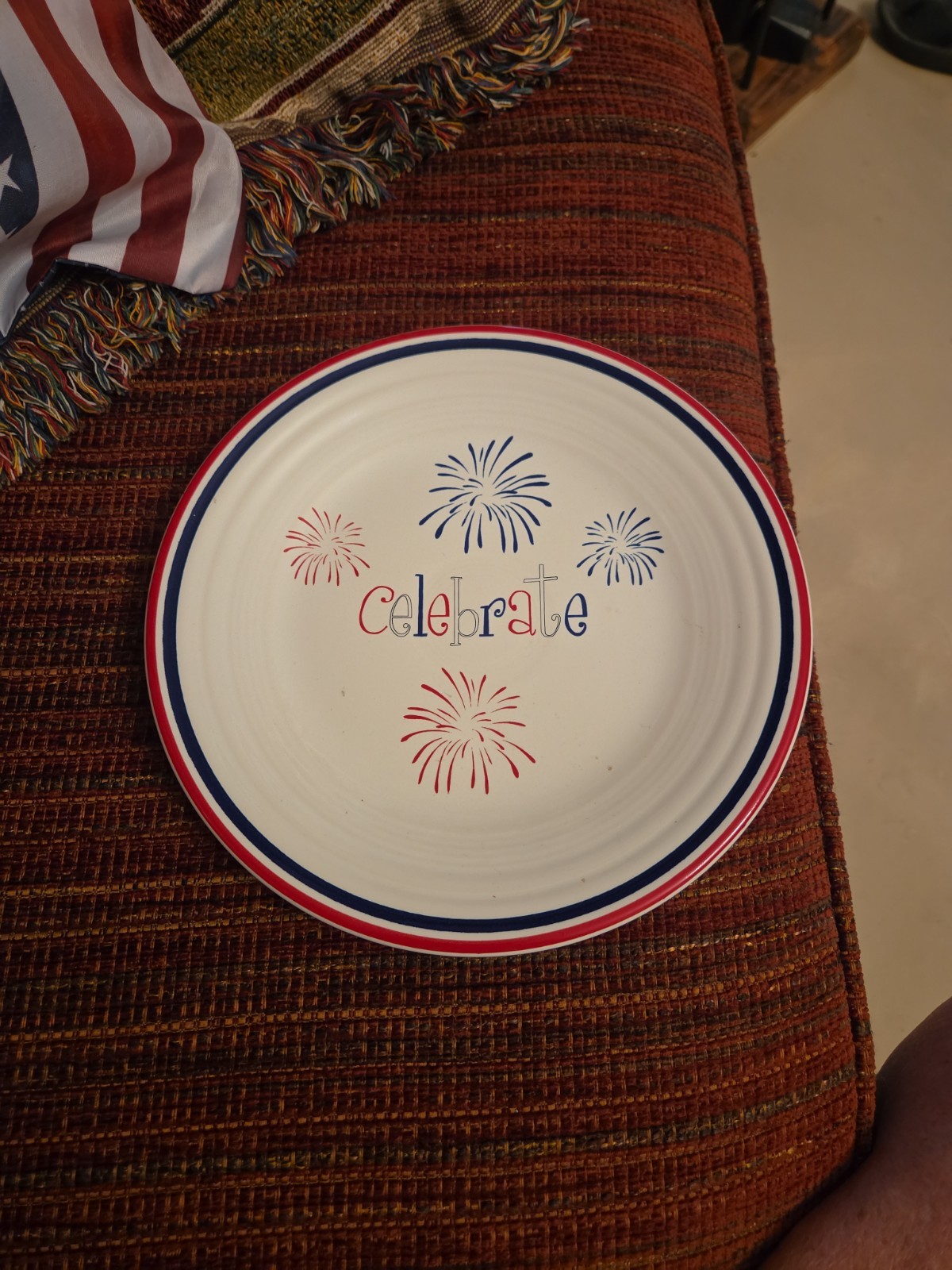 Fiestaware 9In Celebrate Plate