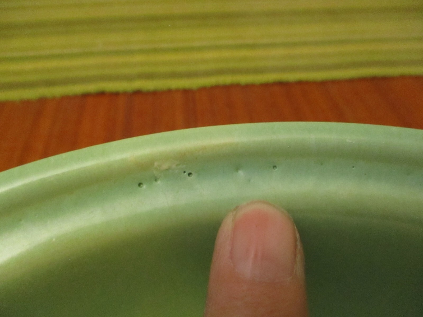 Vintage La Solana Serving Bowl Casserole Mint GREEN MCM Retro 1960s, W/ Lid, 9”