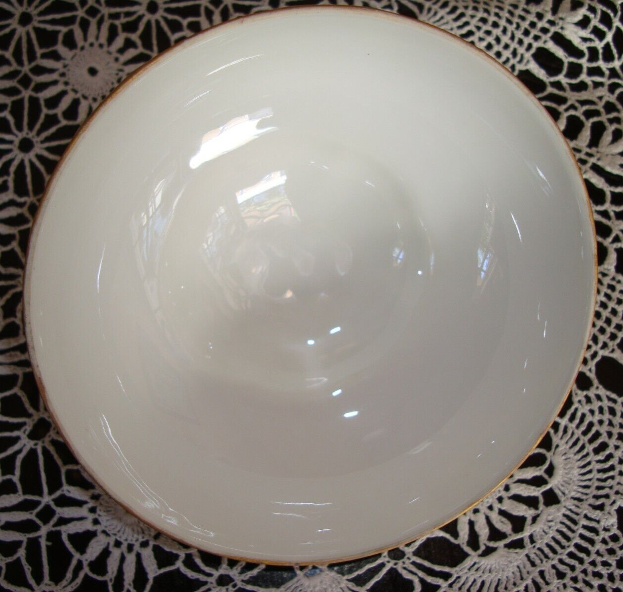 HAND PAINTED UNMARKED LIMOGES SET OF 6 DESSERT PLATES AND A DOME, ROSES & GOLD
