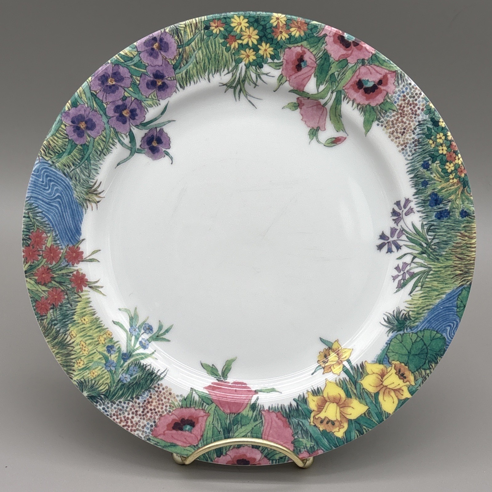 Nikko Fine China SECRET GARDEN Davir 8 1/8″ Salad Dessert Plate Replacement