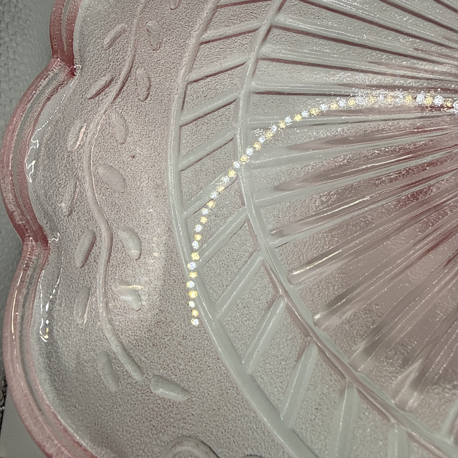 Cambridge Maison Pink Cake Stand By Circle Ware Crystal 9×3 inches