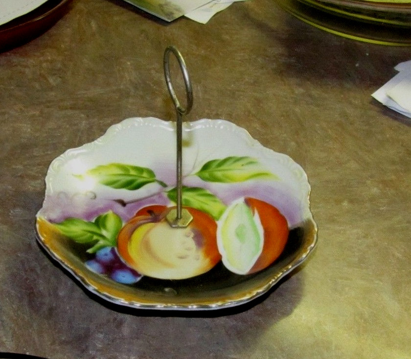 Vintage Fruit Open Candy Nut Dish Bowl MARILYN EXCLUSIVE by Consco Japan