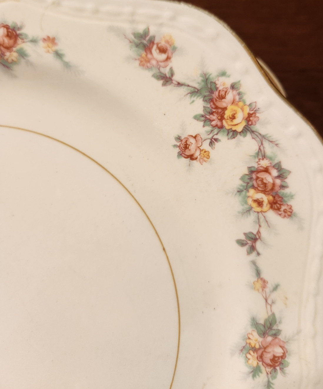 8 Vtg Mismatched China Salad Luncheon Plates Plate Set Mixed Floral Tea Party C