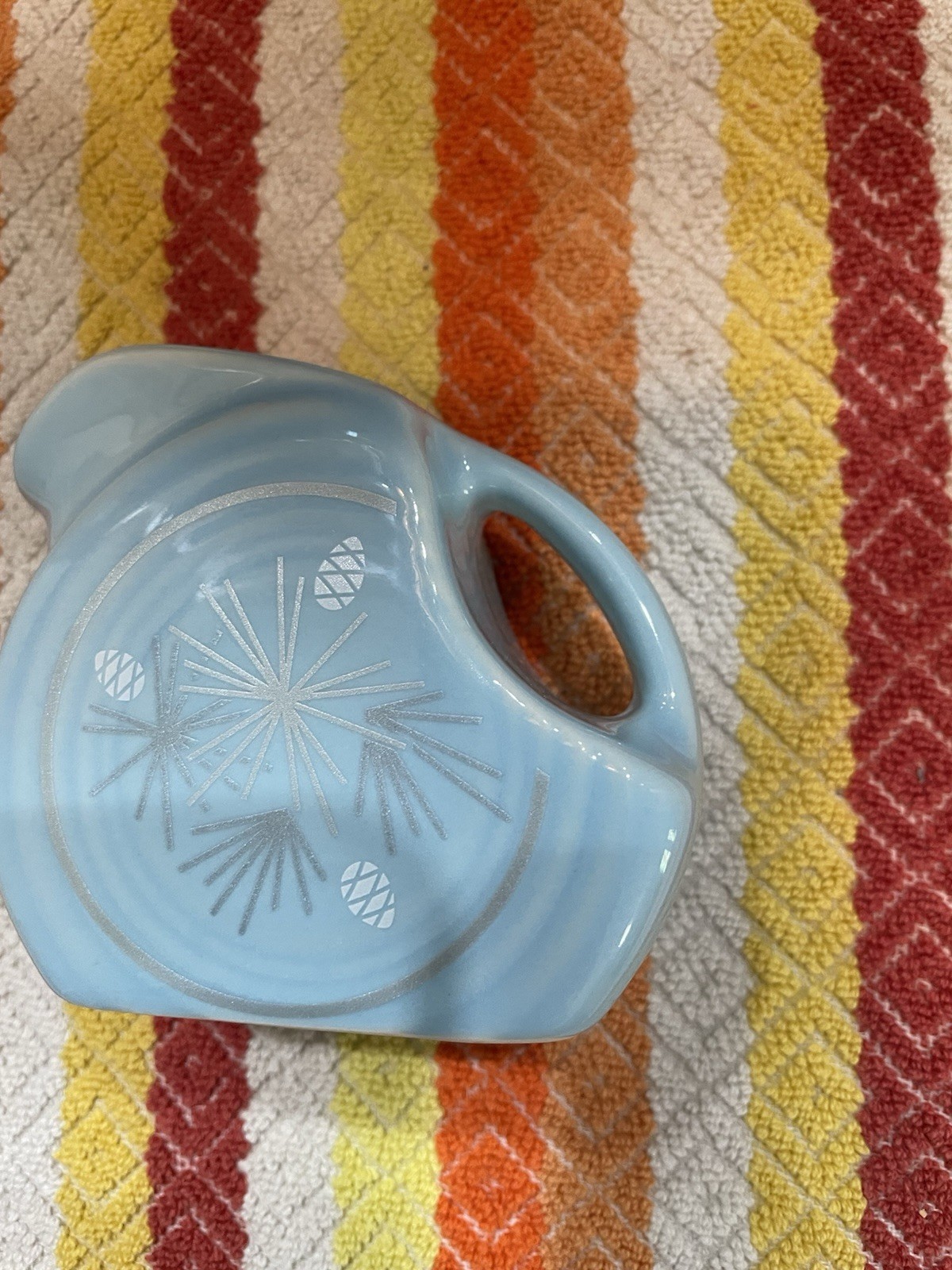 Fiesta HLCCA Mini Disk Pitcher Atomic Pine 2026 Exclusive Pristine Free Shipping