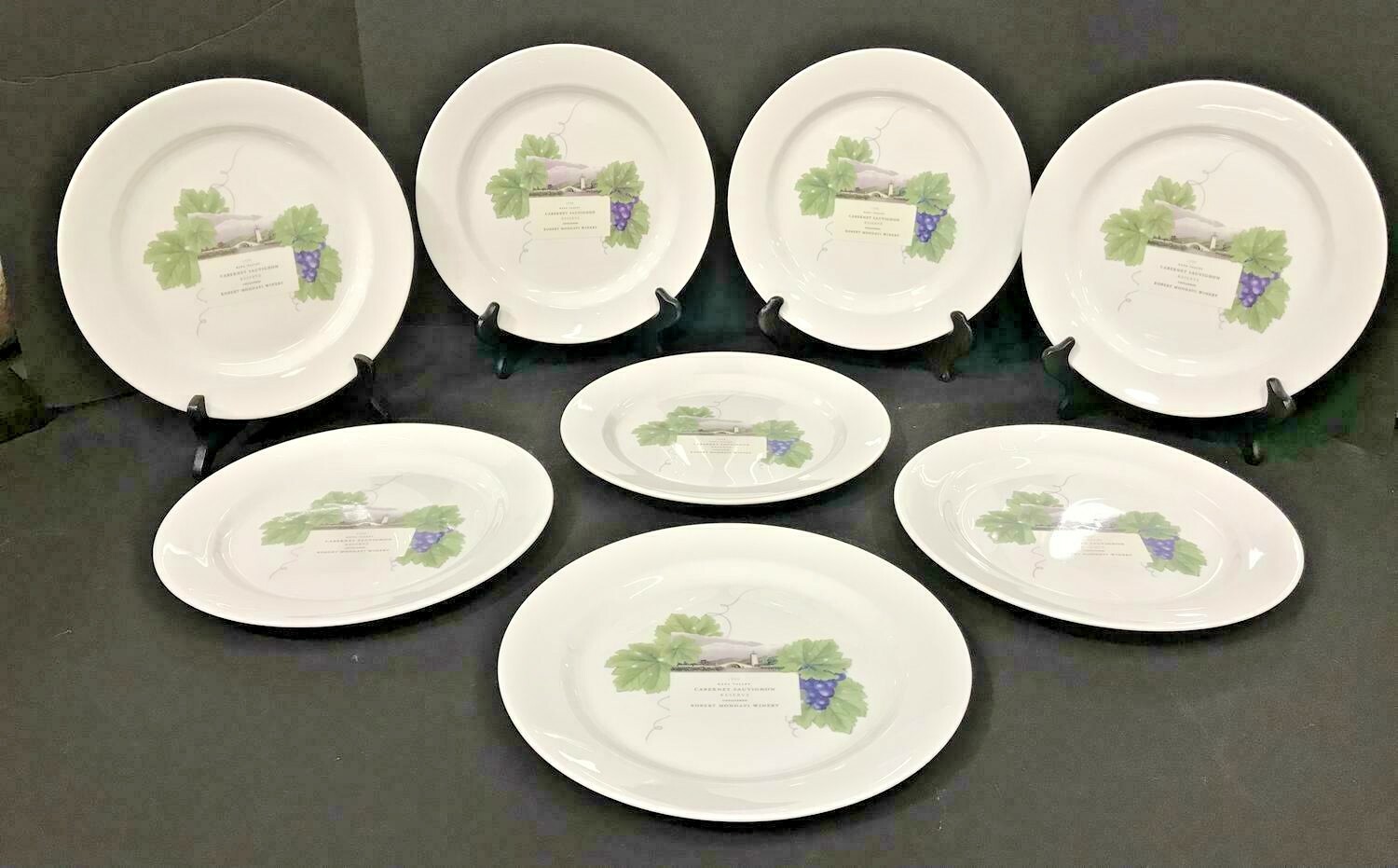 Wedgwood Grand Gourmet Mondavi Cabernet Reserve Accent Plate New – Rare