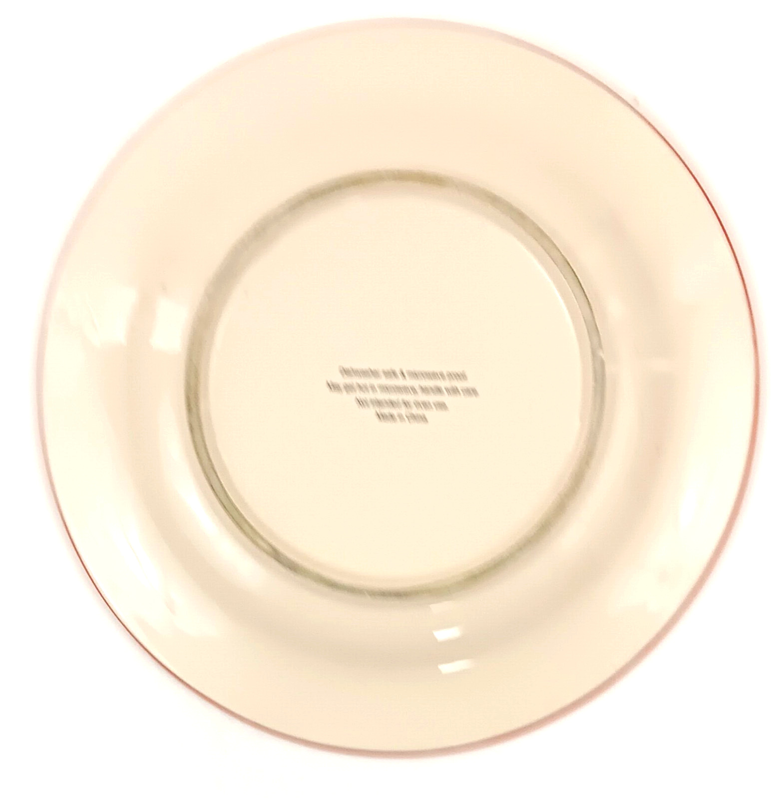 Heart XOXO Plate Red Pink Kohls