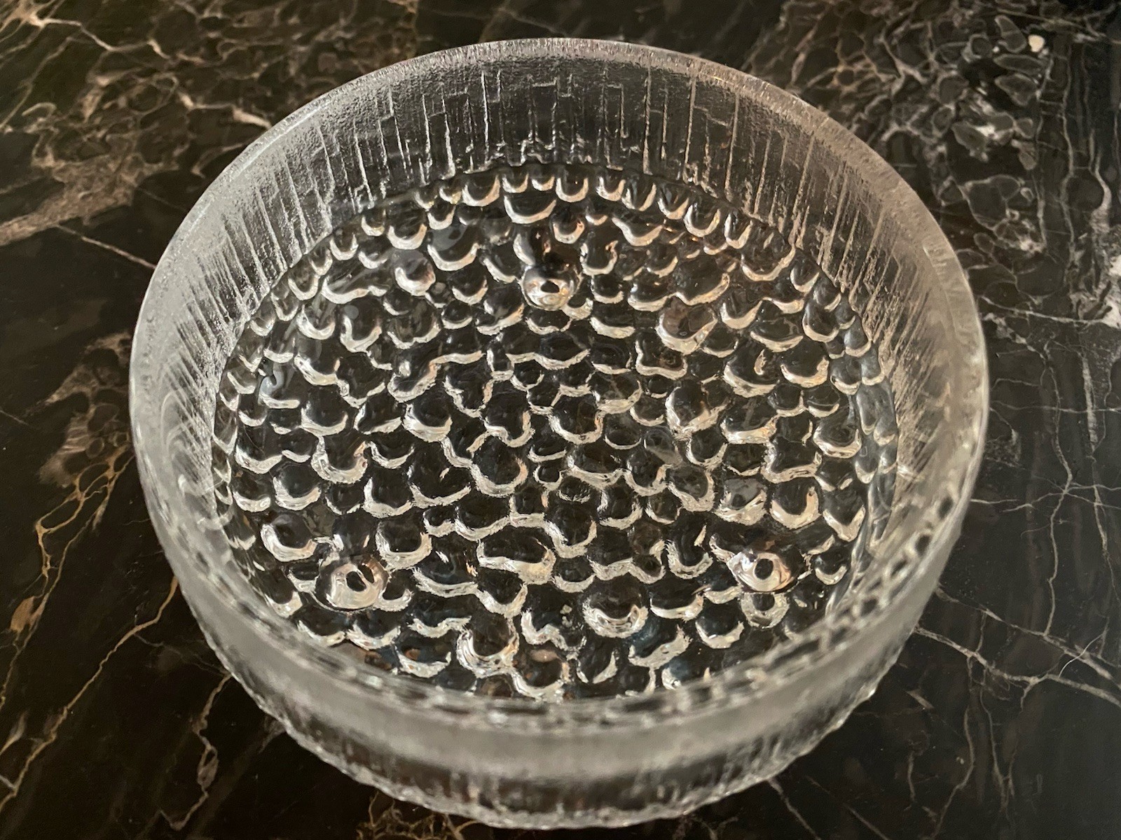 🧊✨❄️ Iittala ULTIMA THULE Small 3-Toed/Ftd. Dessert Bowl, 4.25″W x 2″H ❄️✨🧊