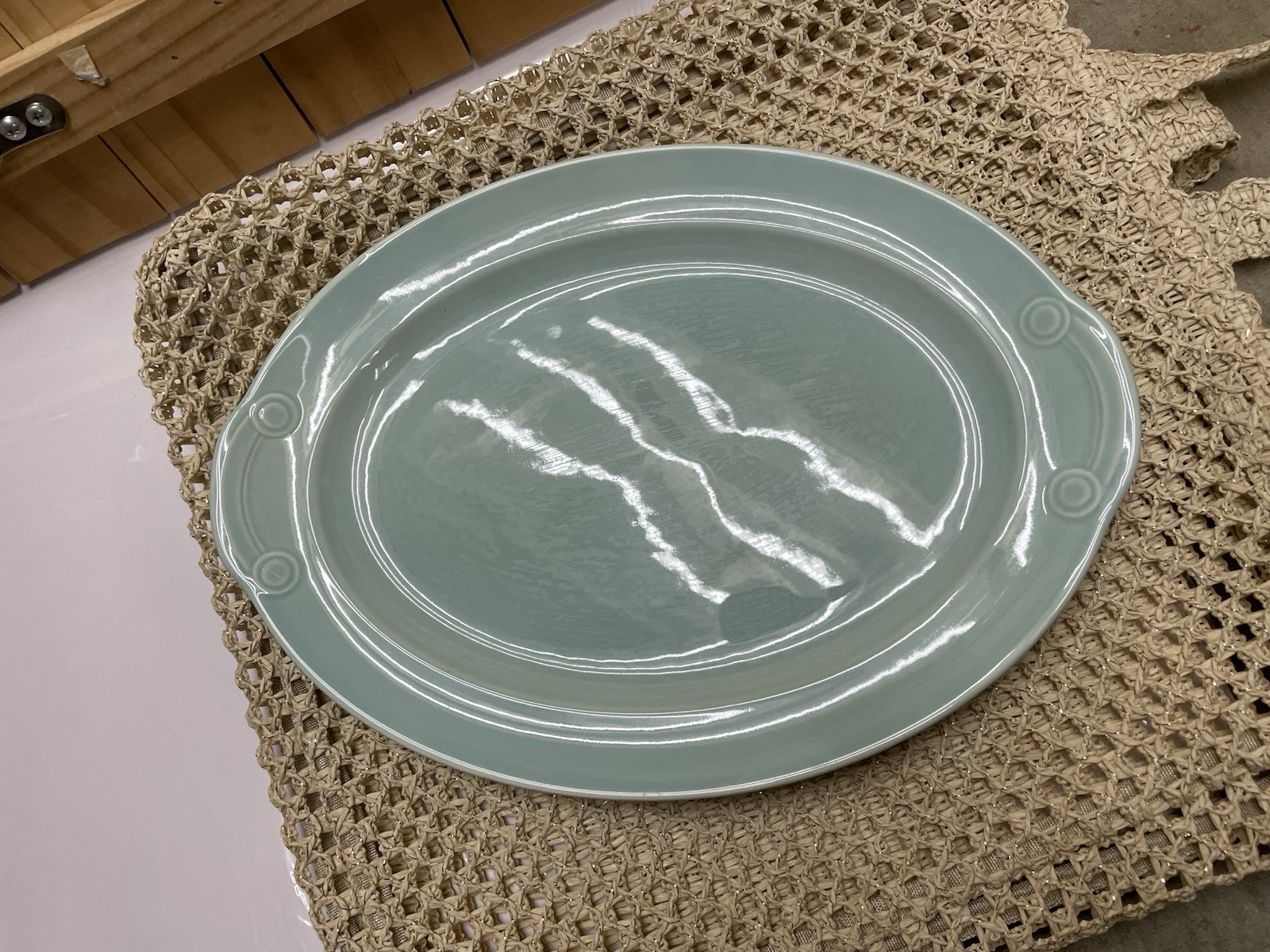 LuRay Pastels-Platter Rare Vintage Find Serving Plate