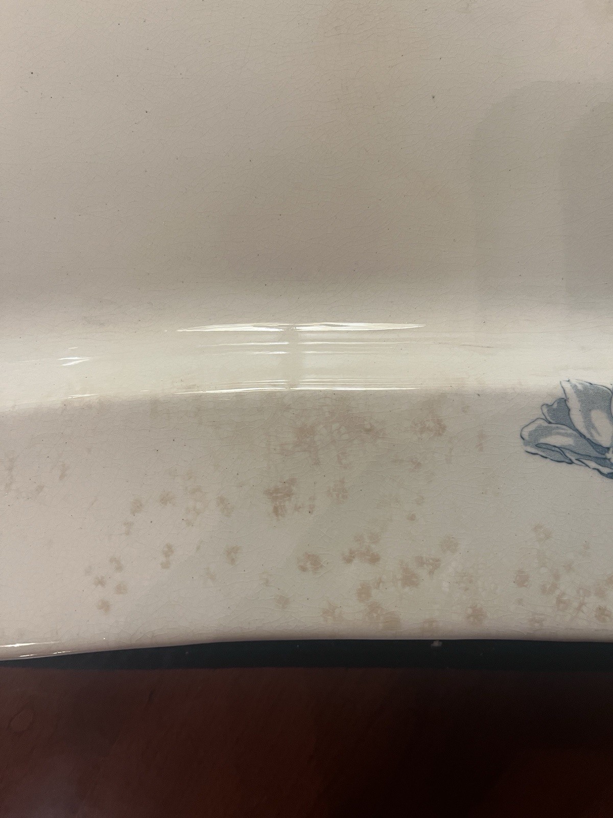 Antique Doulton Arundel Burslem Large Transferware Ironstone Platter