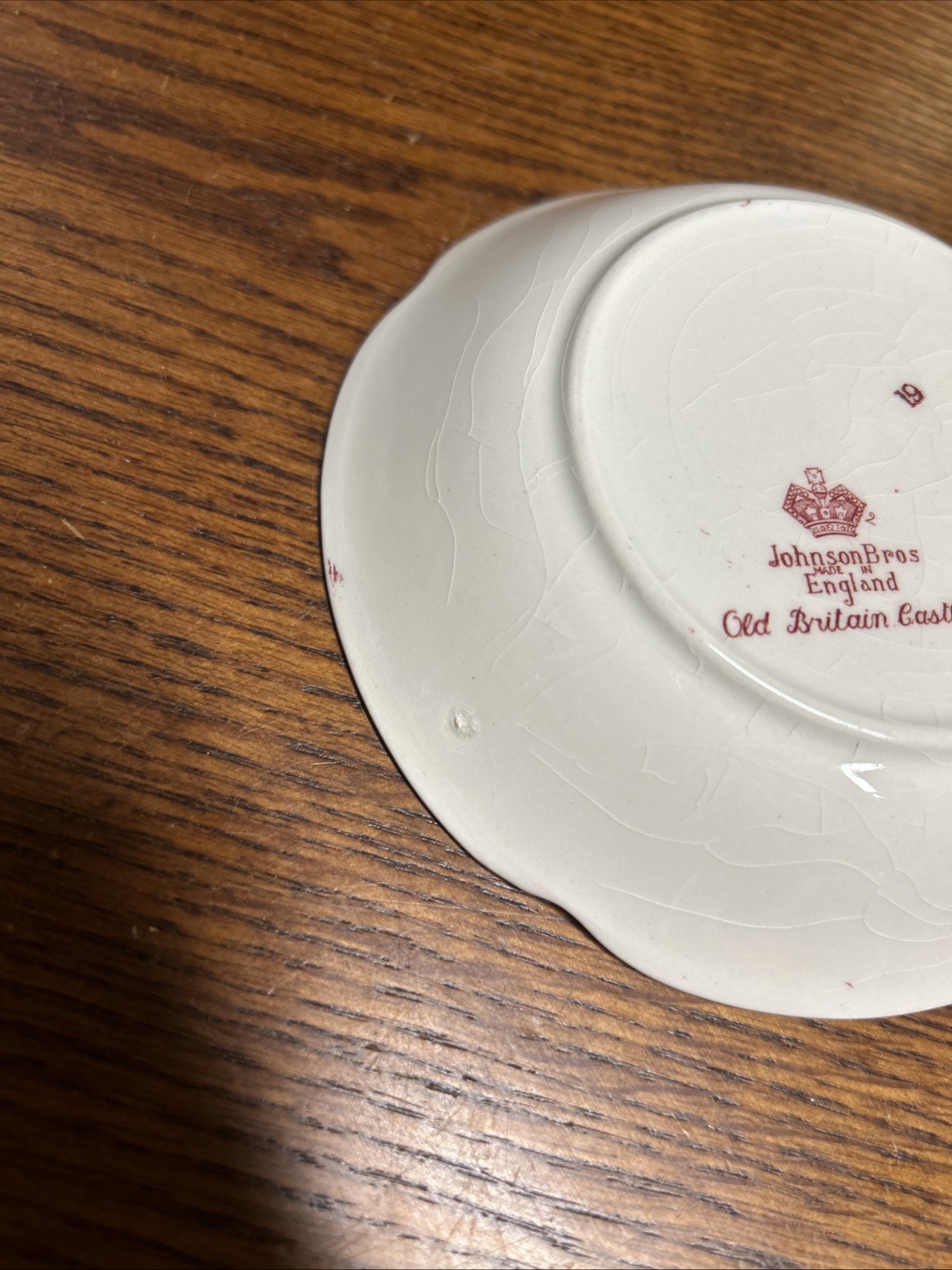 Johnson Brothers Old Britain Castles Pink Dessert Fruit Cereal Bowl(s) England