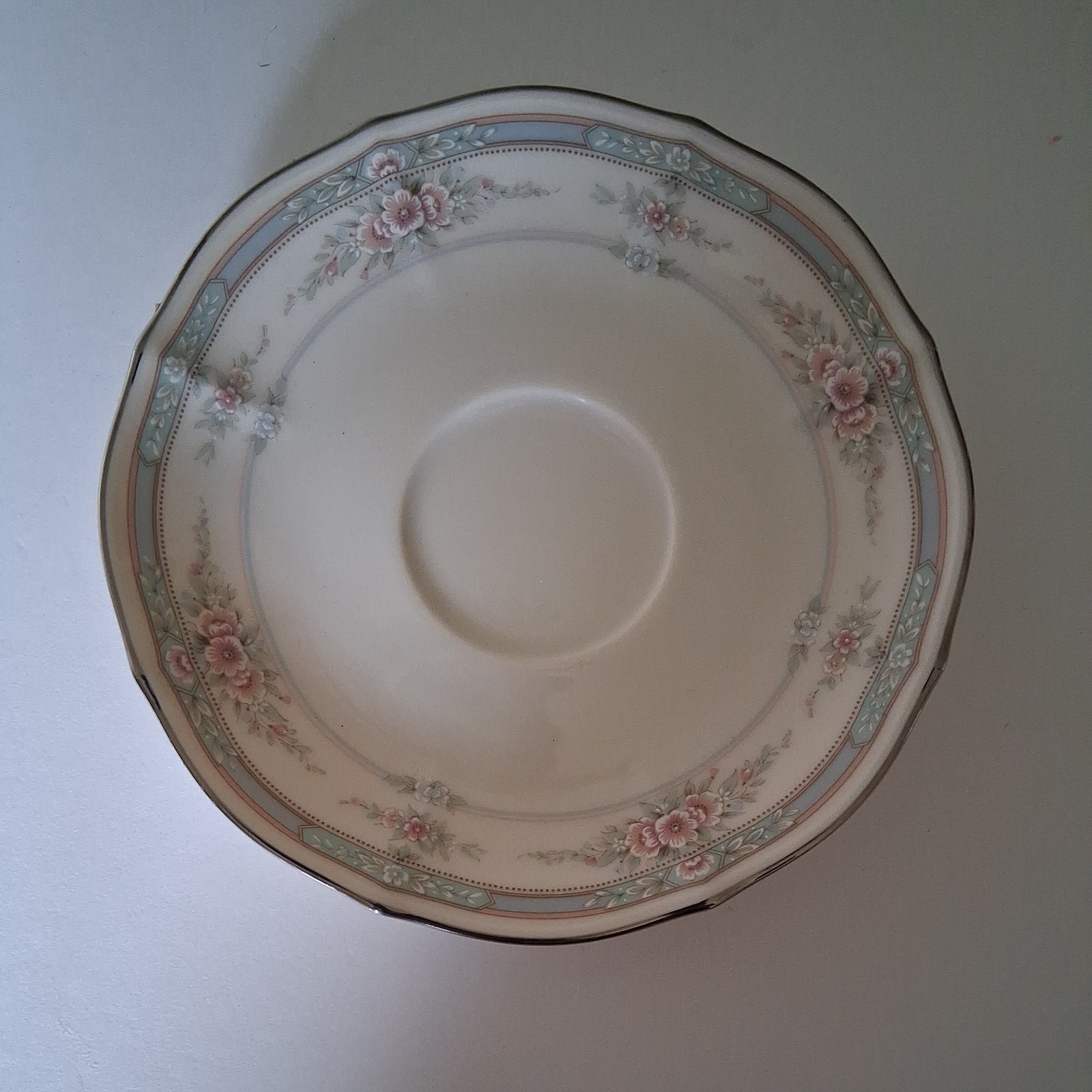 Noritake Ivory China Rothschild 7293 6″ Saucer Made in Japan 1 / One Vintage