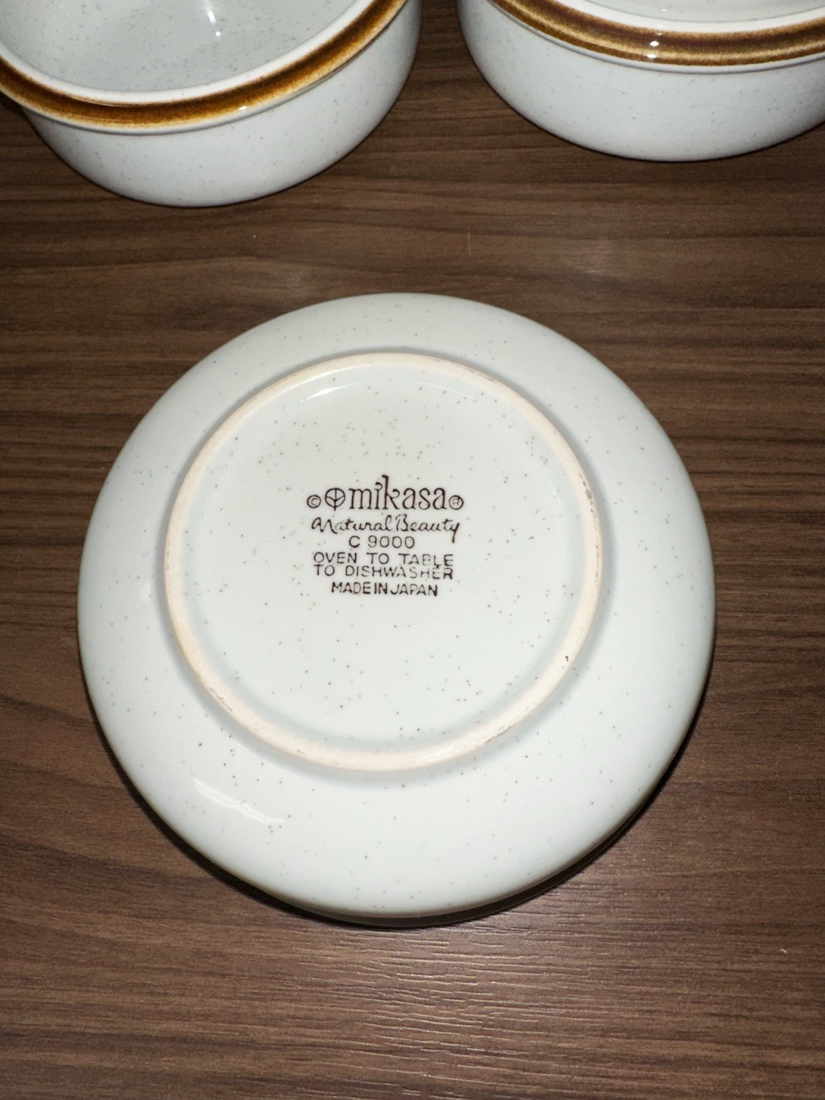6 Mikasa Natural Beauty Fruit/Dessert Sauce Bowl: 5 1/4” Diameter Made In Japan