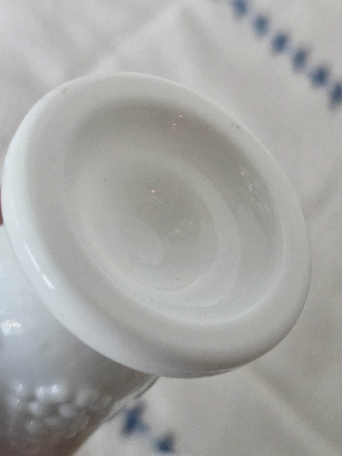 Vintage Milk Glass Salt & Pepper Shakers, Indiana Glass Harvest Grape Paneled