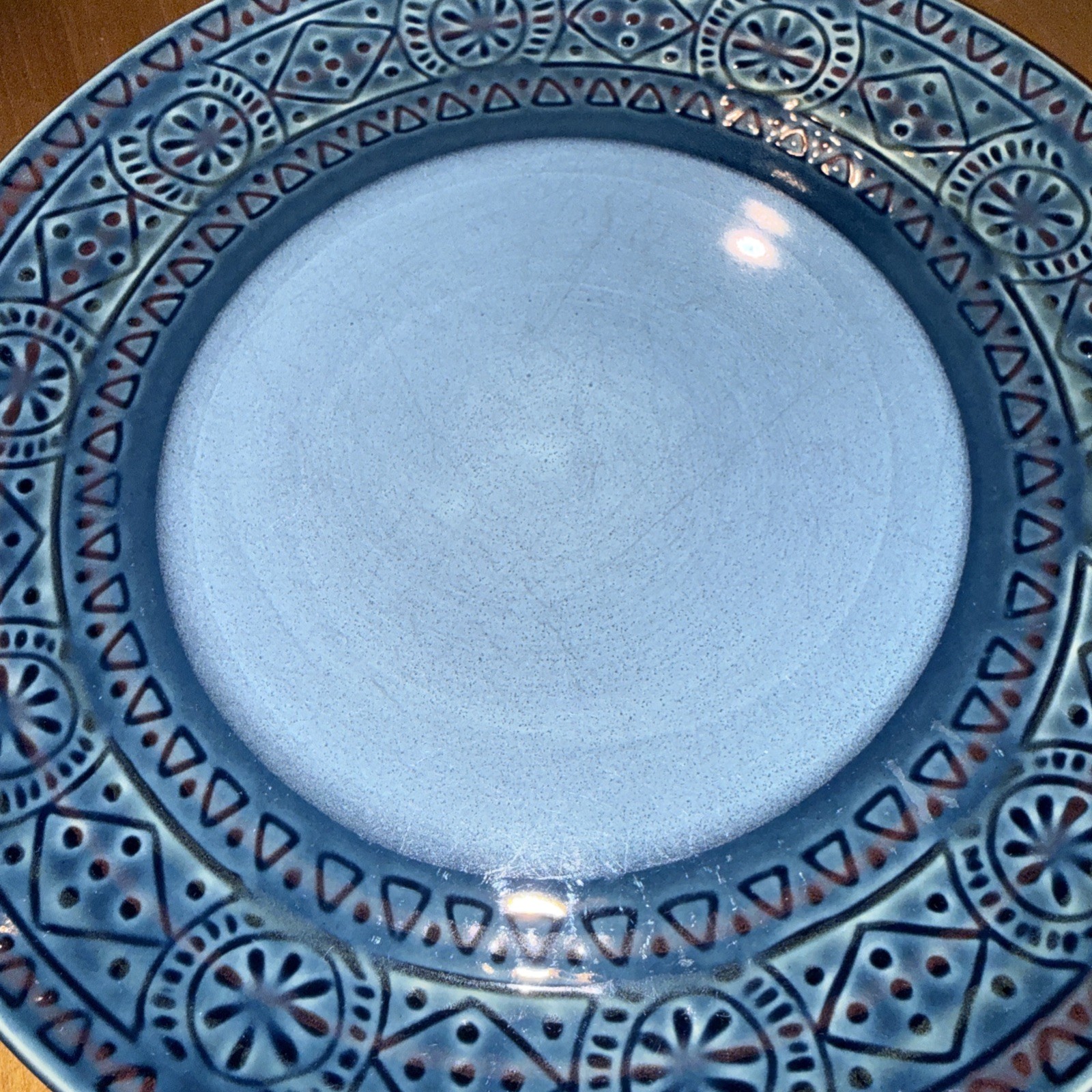 Threshold Kingfield Stoneware Dinner Plates 10.6in Discontinued Set of 4 Target