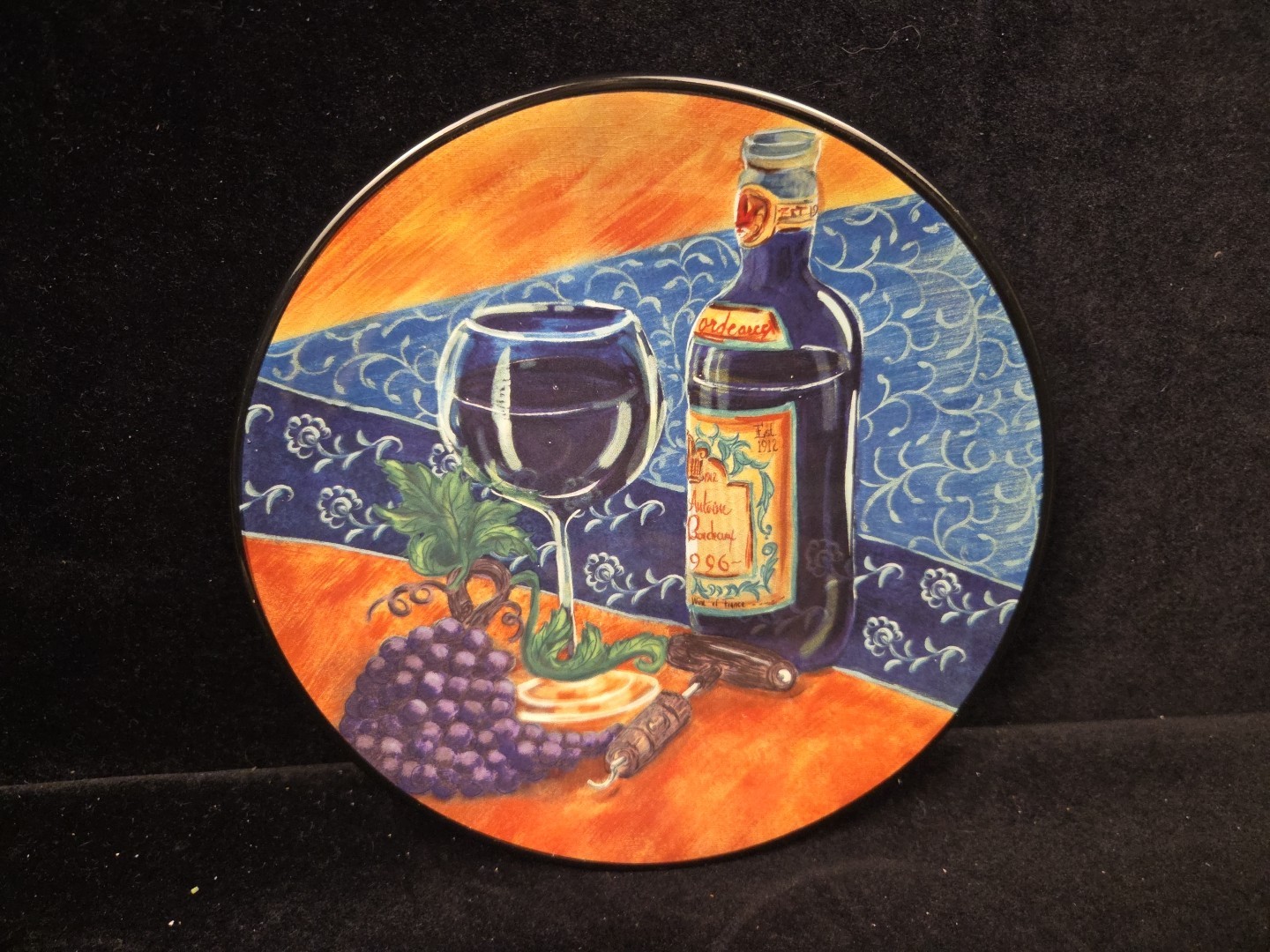 NAPA VALLEY Ambience Collections Set Of Four Luncheon Plates 8 In Diameter