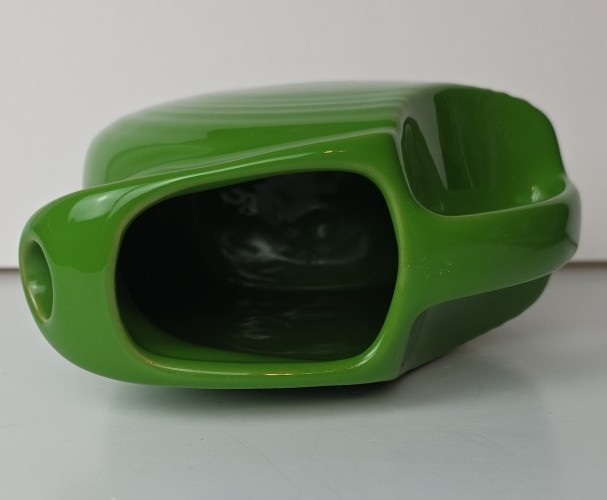 Fiestaware Retired SHAMROCK Green Mini Disc Disk Pitcher 5-1/2 Inches EUC USA