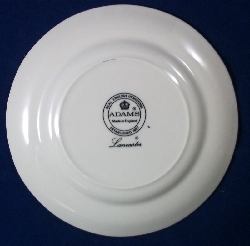 Adams Lancaster Group of 4 Bread and Butter Plates Hexagon Shape