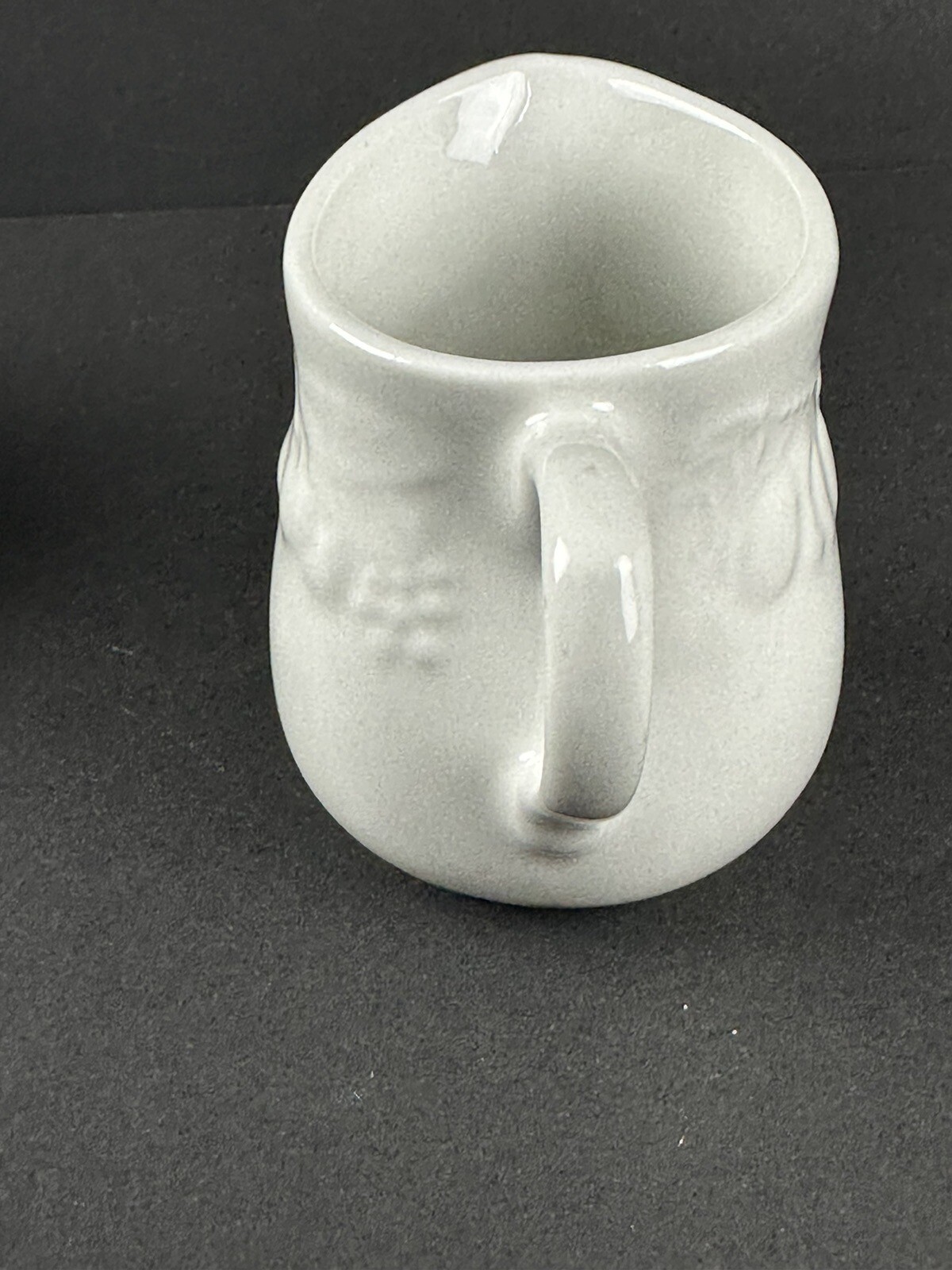 Fruit de Blanc 1995 Tabletops White Sugar Bowl Container Creamer Set Gravy Boat
