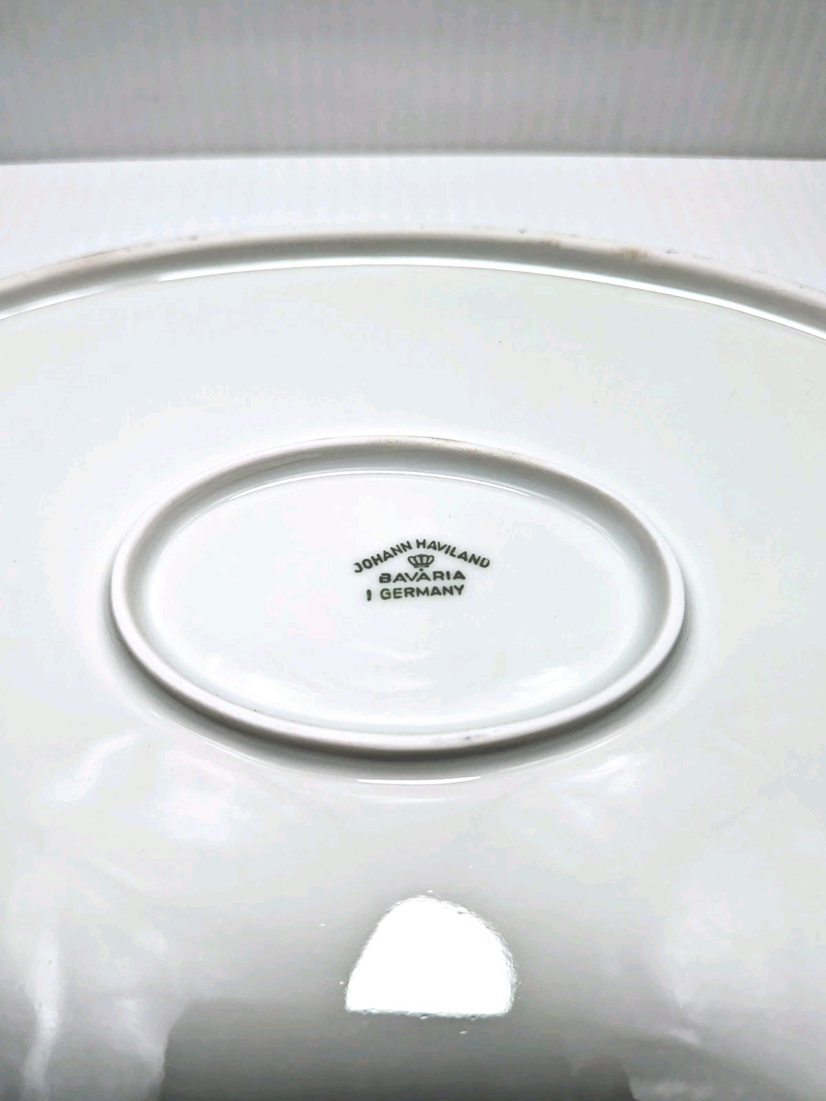 Johann Haviland Blue Garland 13″ Oval Platter