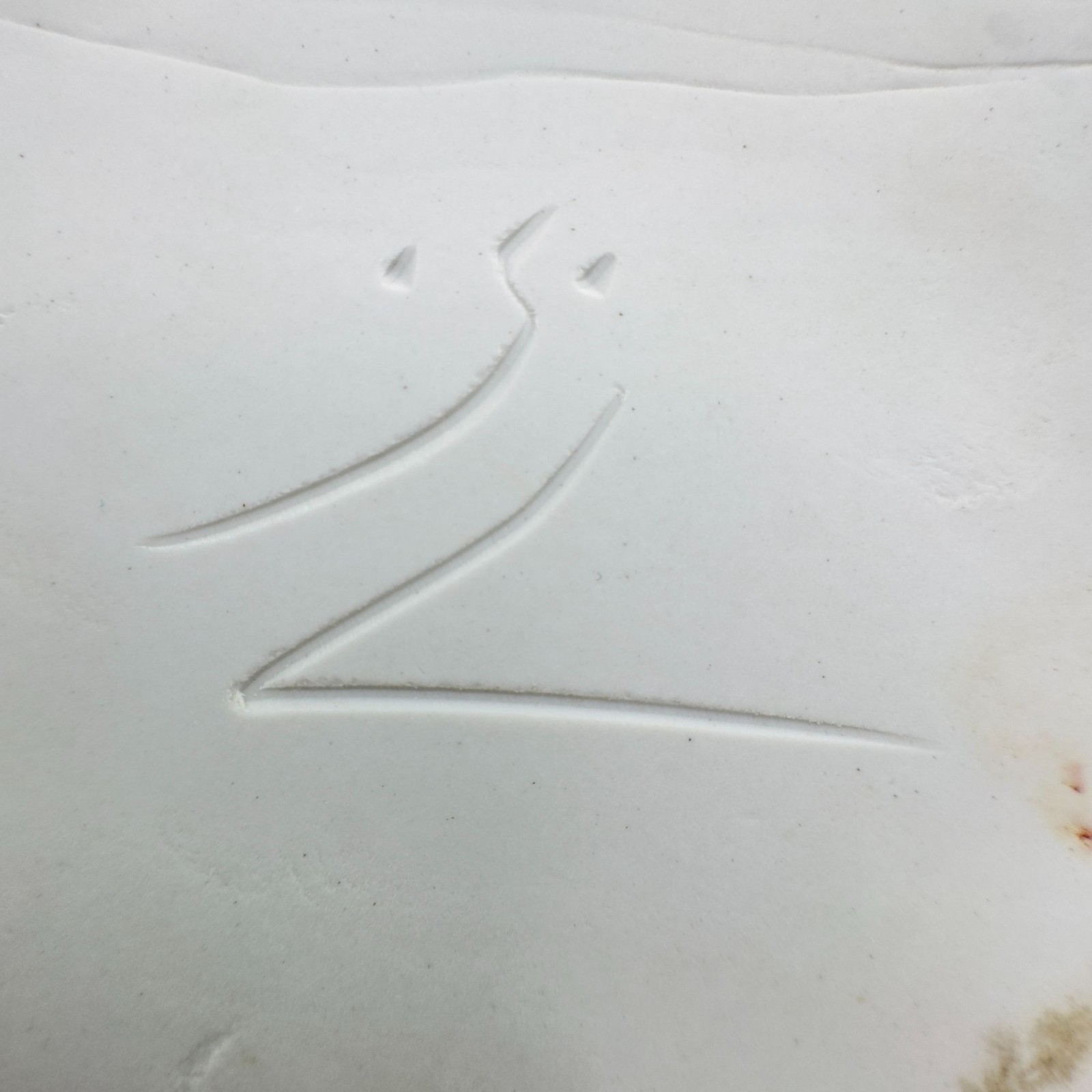 Handmade Ceramic Rabbit Hare Dish Asymmetrical Porcelain Stoneware