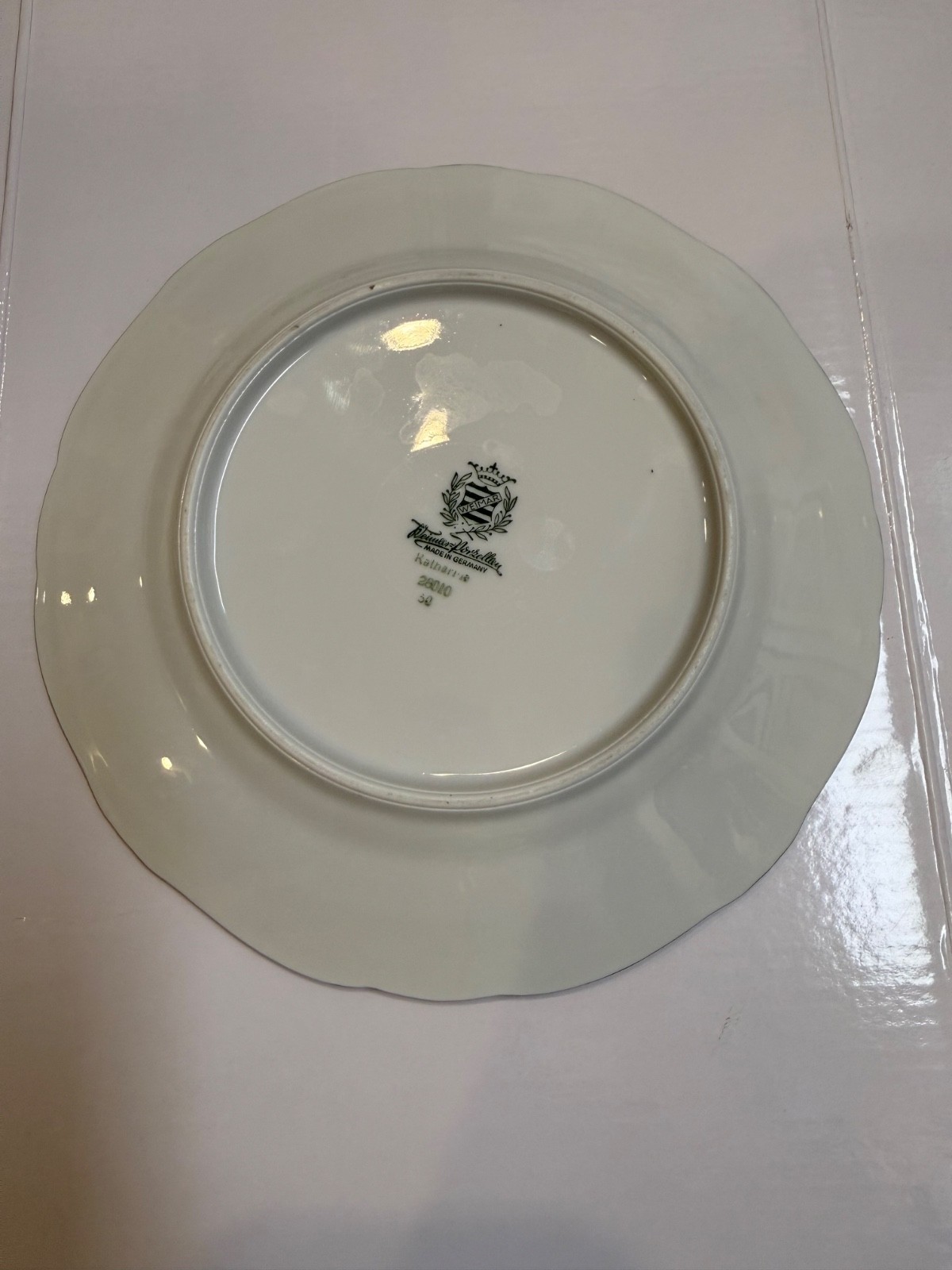 Weimar KATHARINA Cobalt Blue & Gold Salad Plate 7.75 Inch