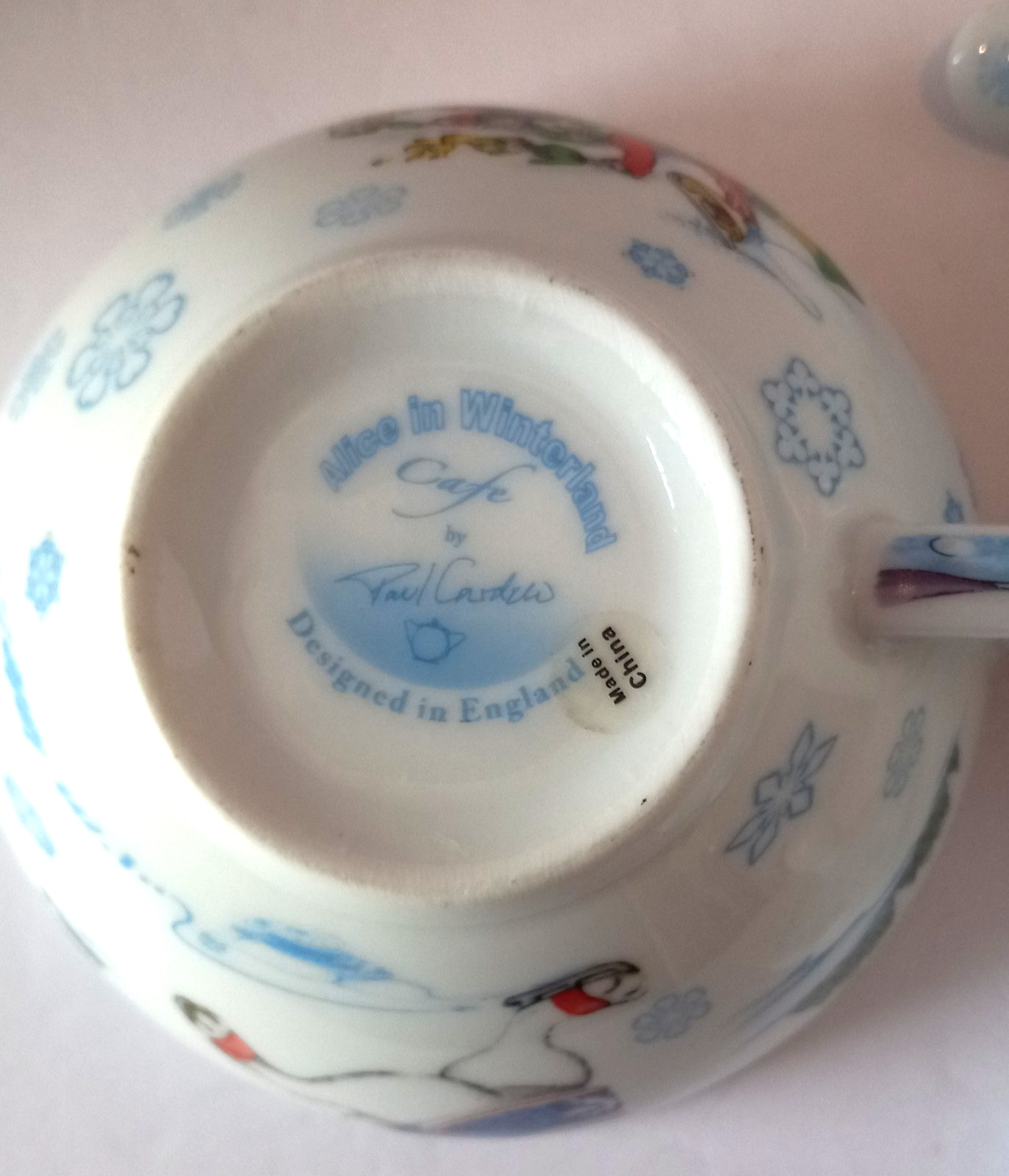 Paul Cardew Teapot “Alice in Wonderland” Tea for One