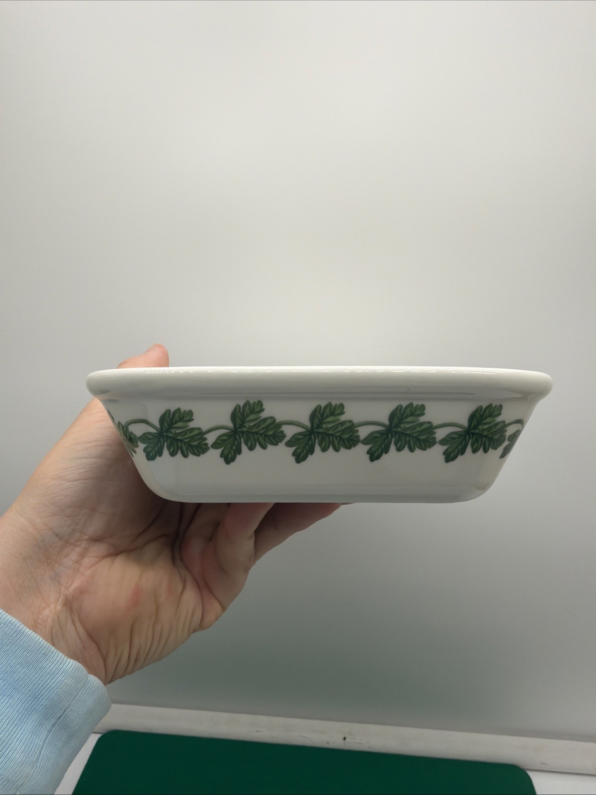 Portmeirion Pomona Pan 8.5″ Pippin Leaves Blooms Fruit Discontinued EXC+