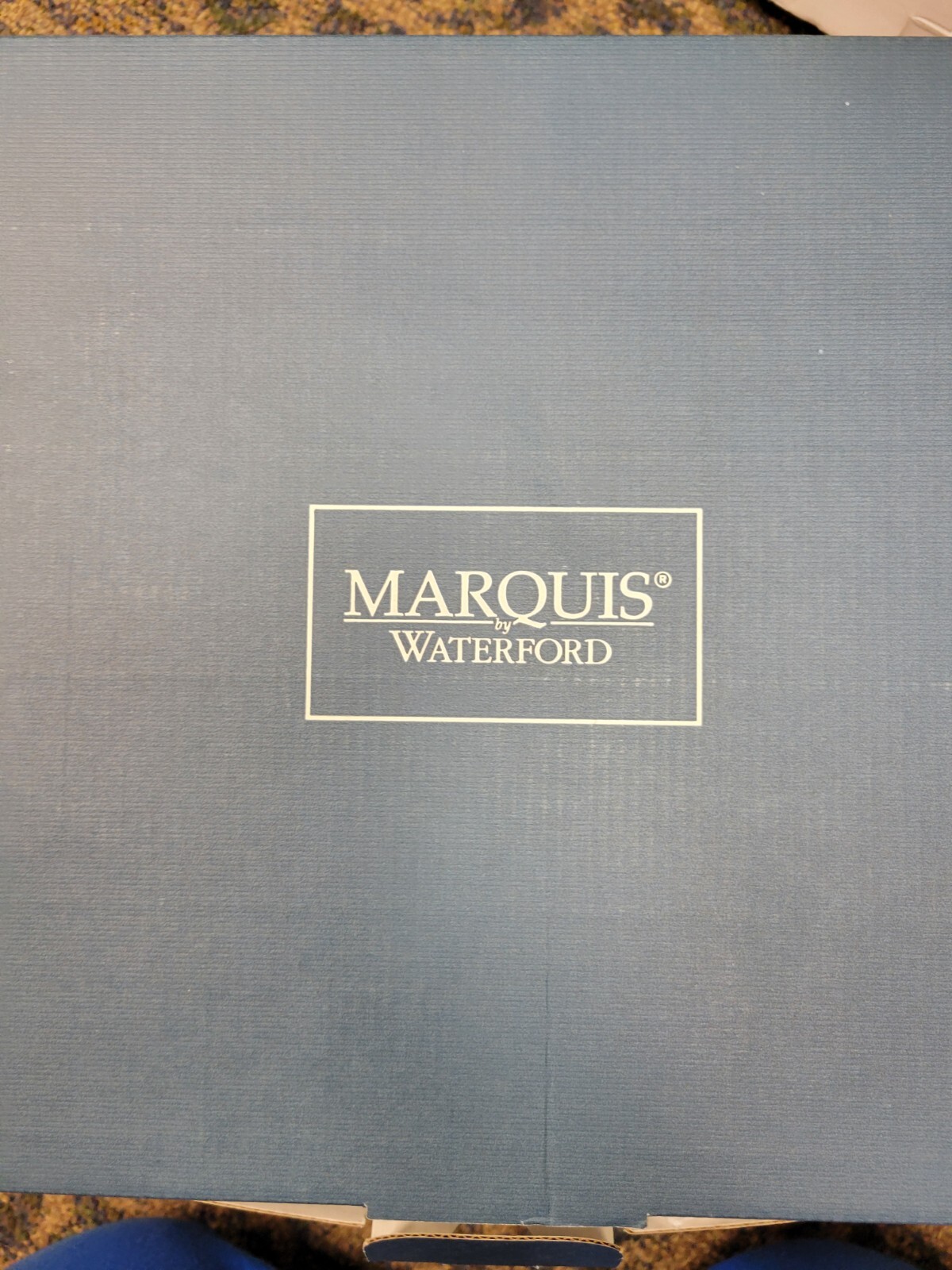 Waterford Marquis Quadrata 10” Lead Crystal Bowl (Discontinued) NIB